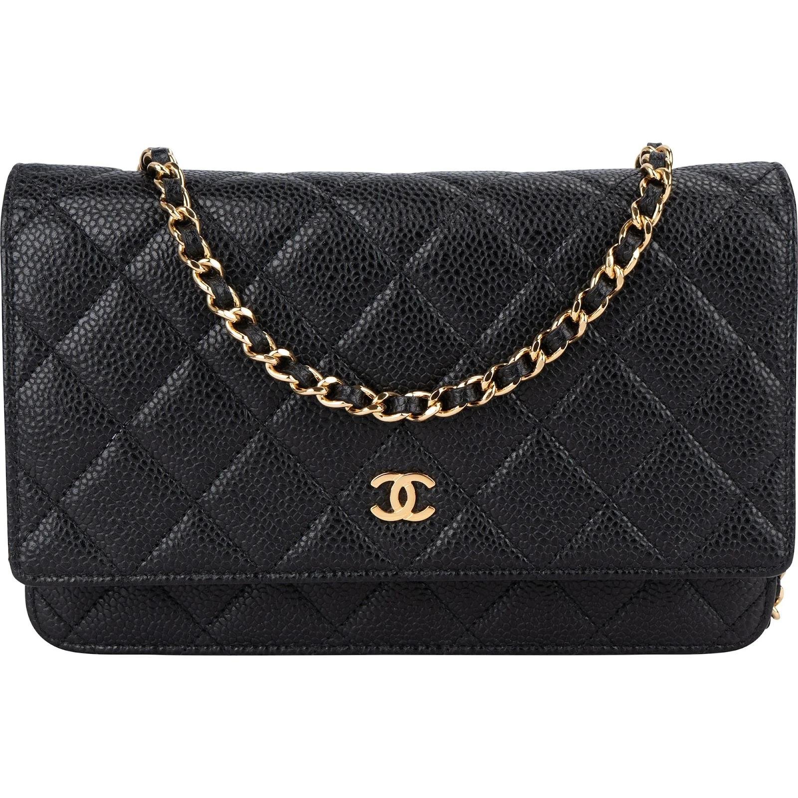 Wallet On Chain Timeless/Classique leather crossbody bag