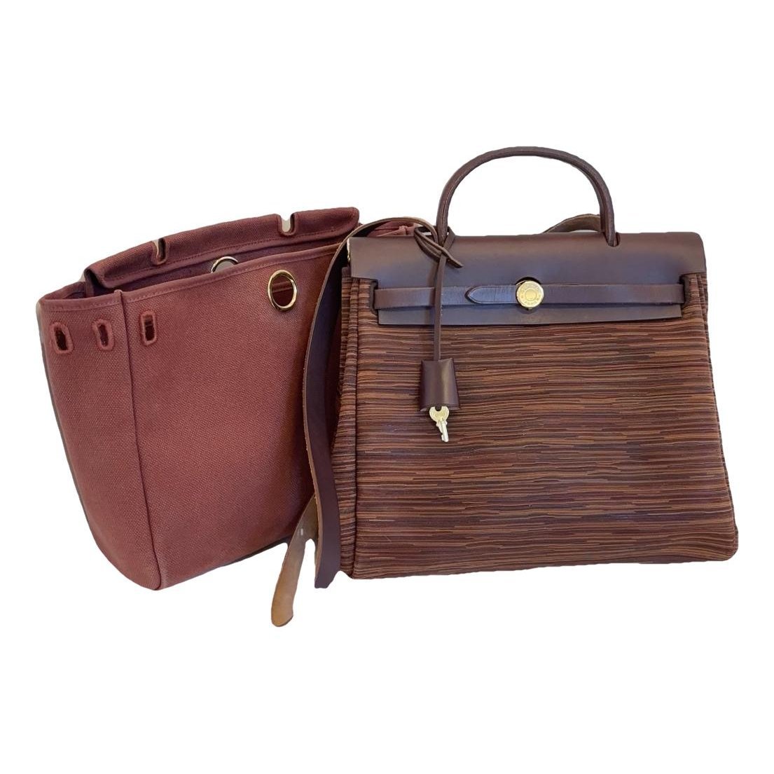 Herbag leather tote