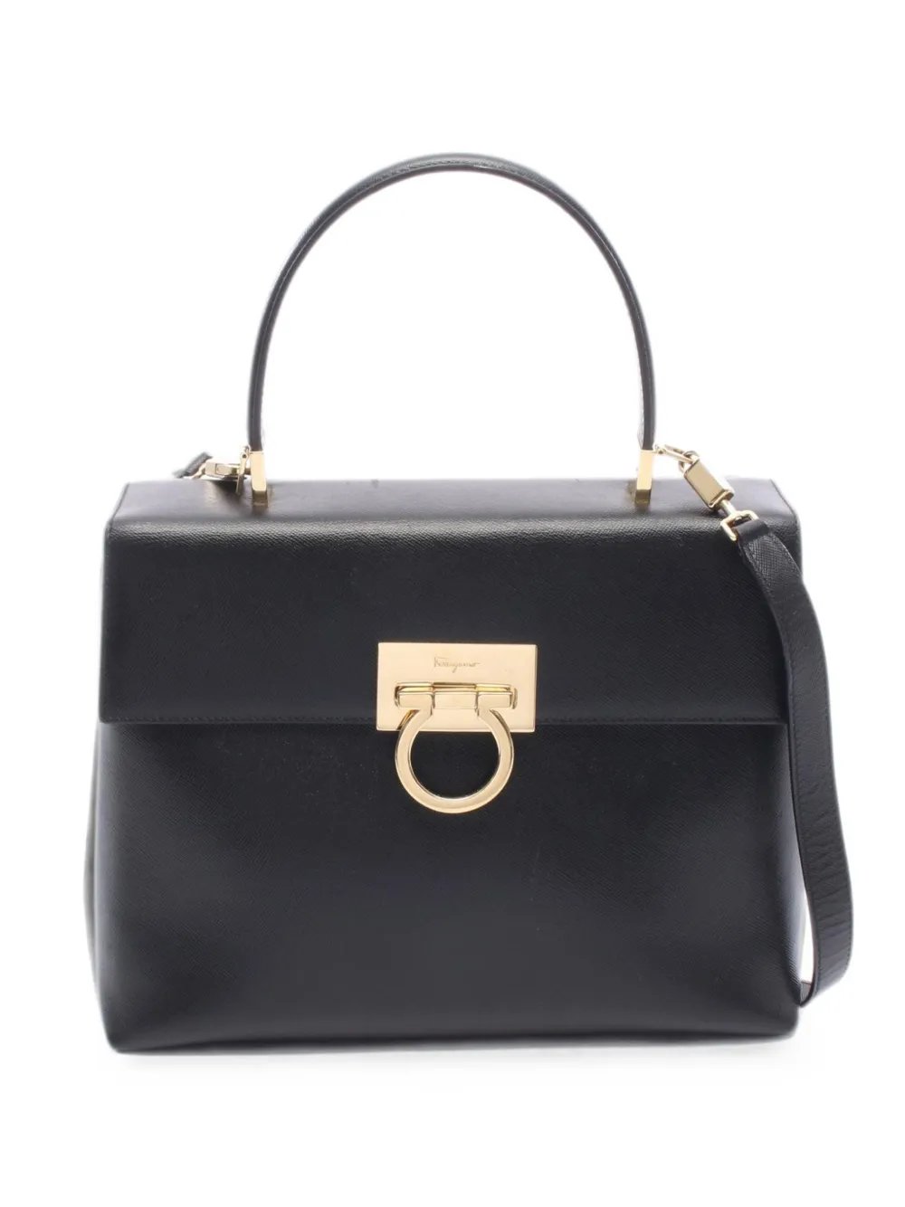 2010s Gancini flip-lock tote bag