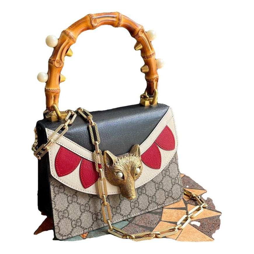 Leather handbag