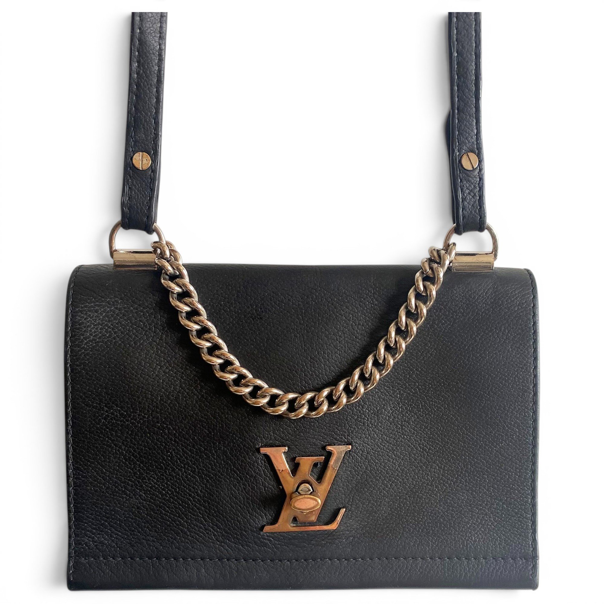 Lockme Tender leather crossbody bag