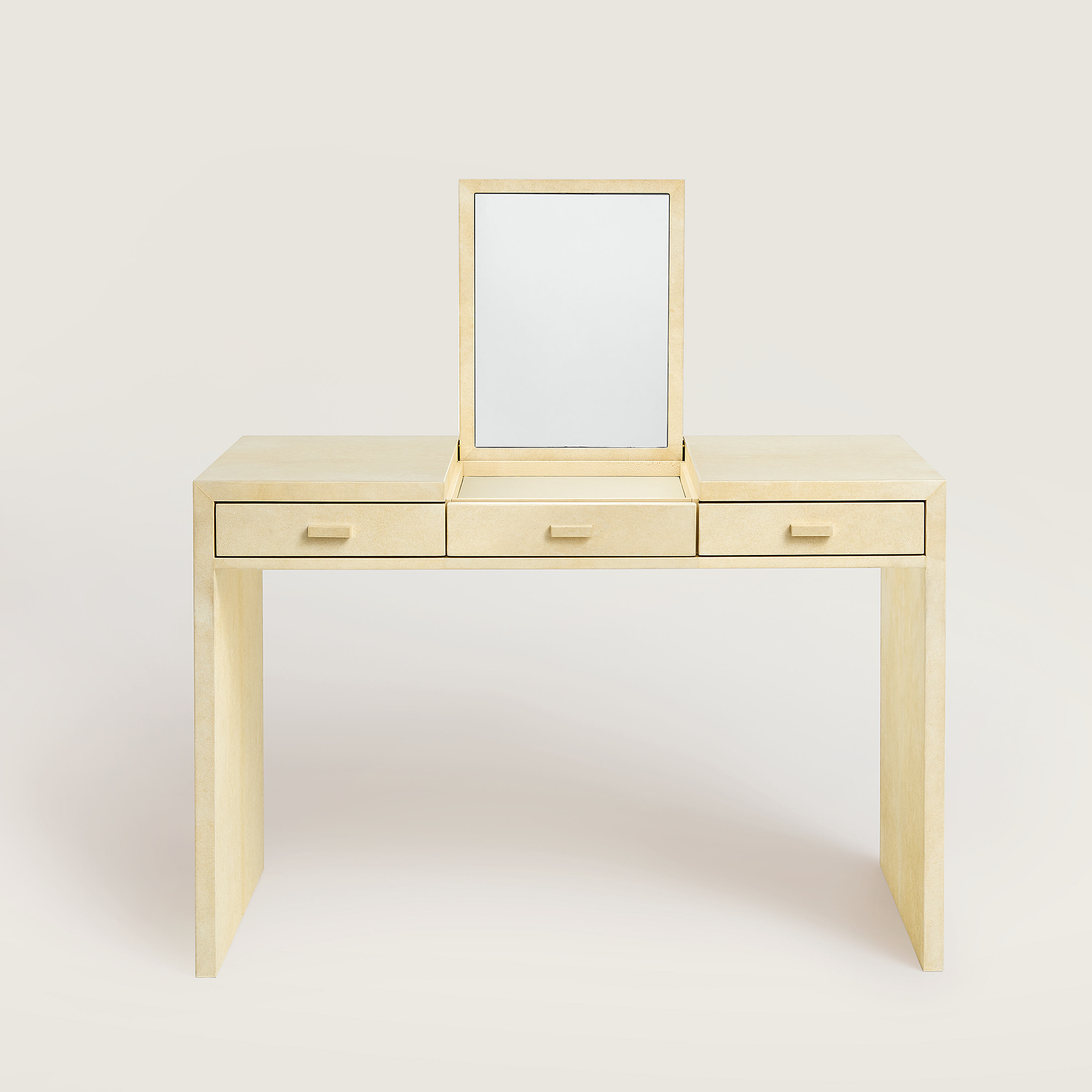 Reeditions J.-M. Frank par Hermès 3-drawer dressing table