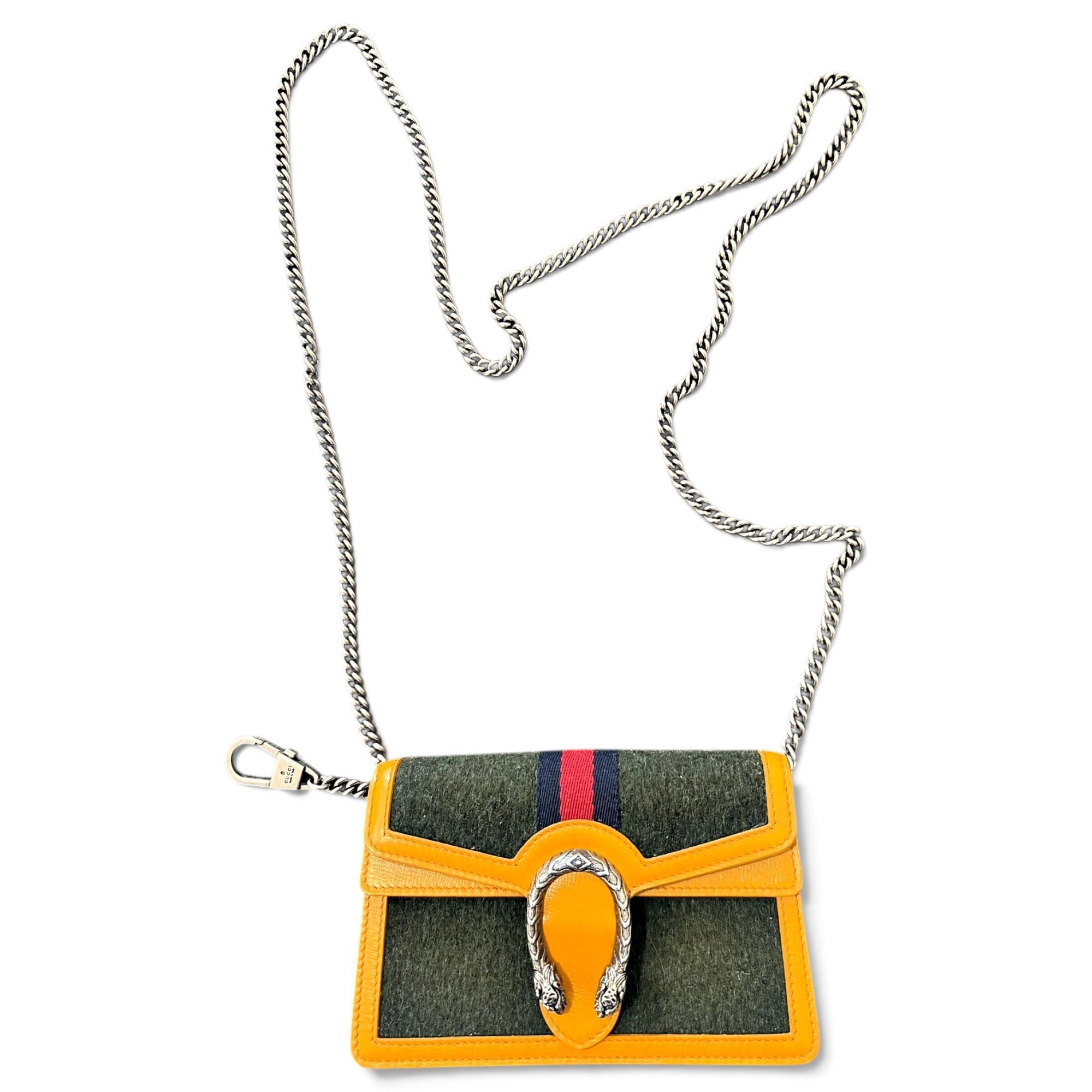 Dionysus Super Mini wool crossbody bag