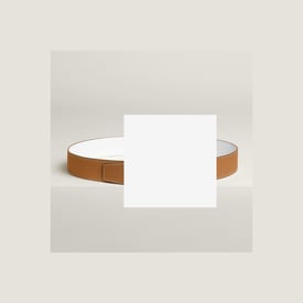 Constance belt buckle & Reversible leather strap 38 mm