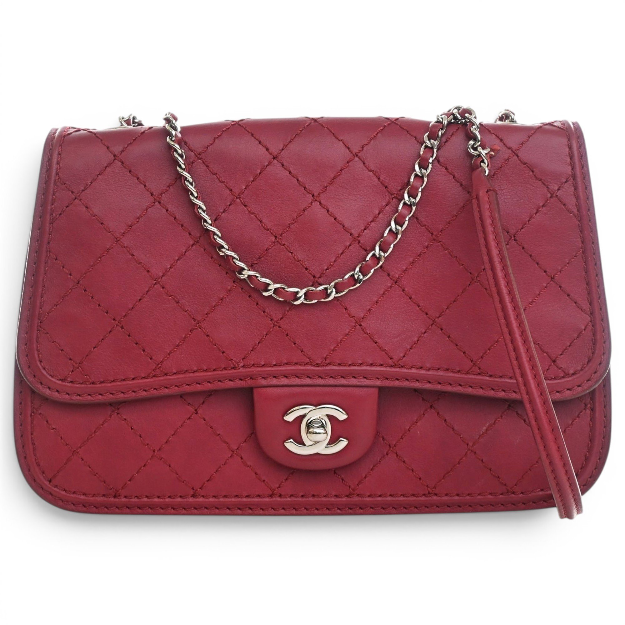 Leather crossbody bag