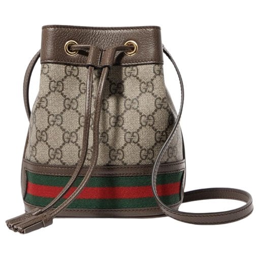 Ophidia leather crossbody bag