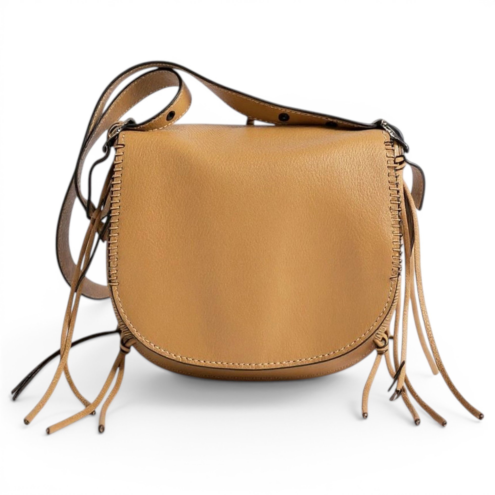 Leather crossbody bag
