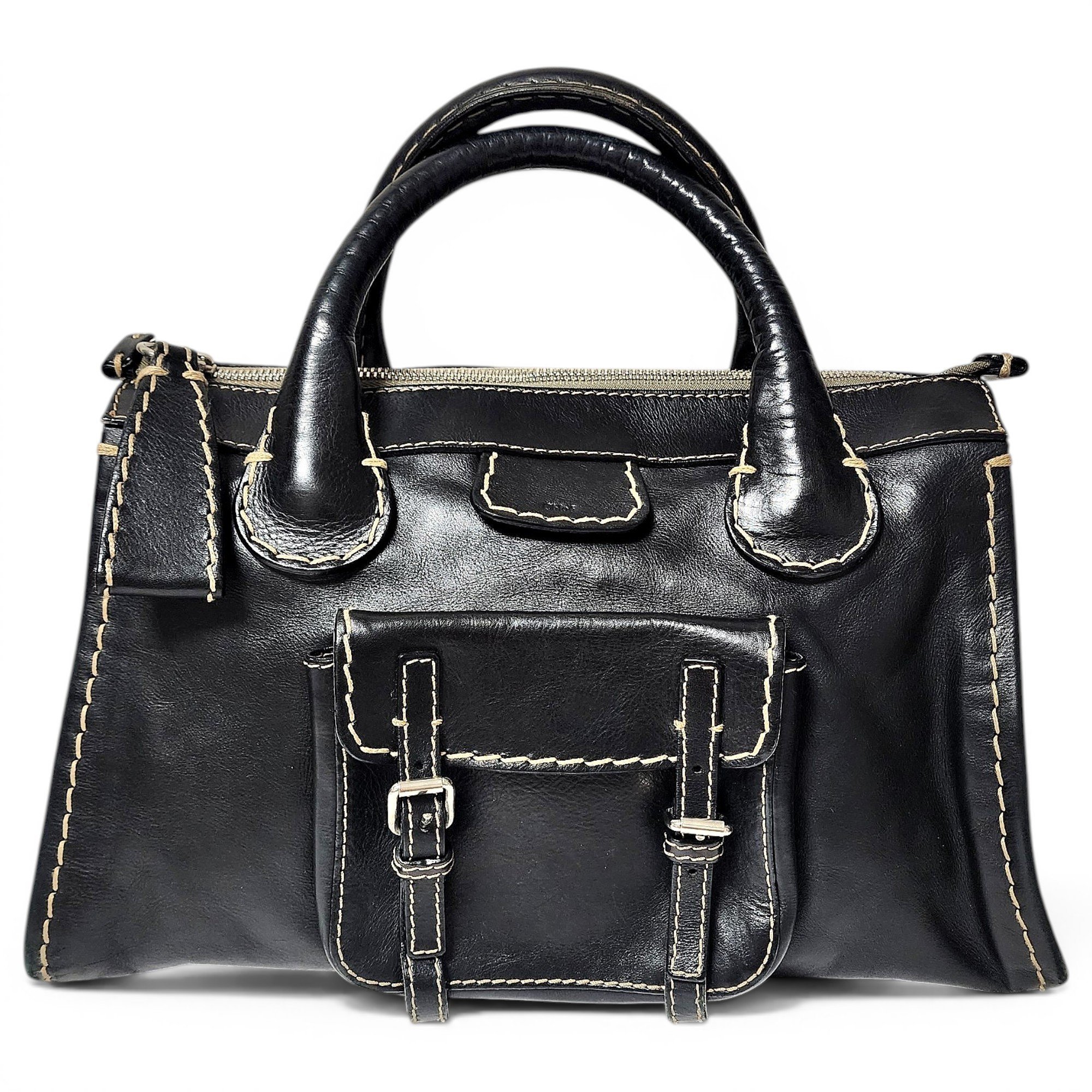 Edith leather tote