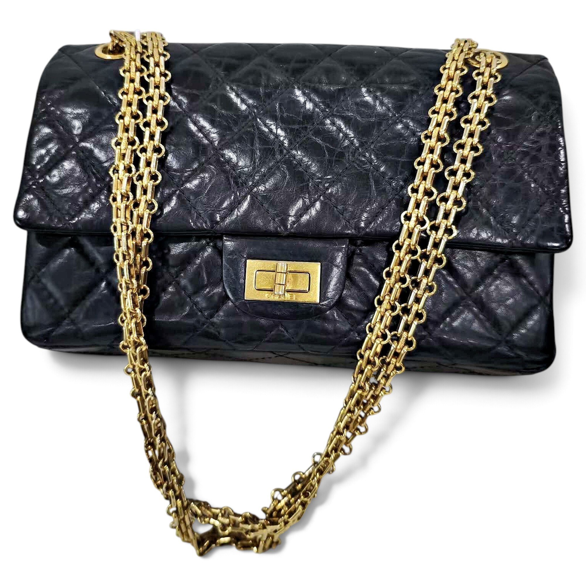 2.55 leather handbag