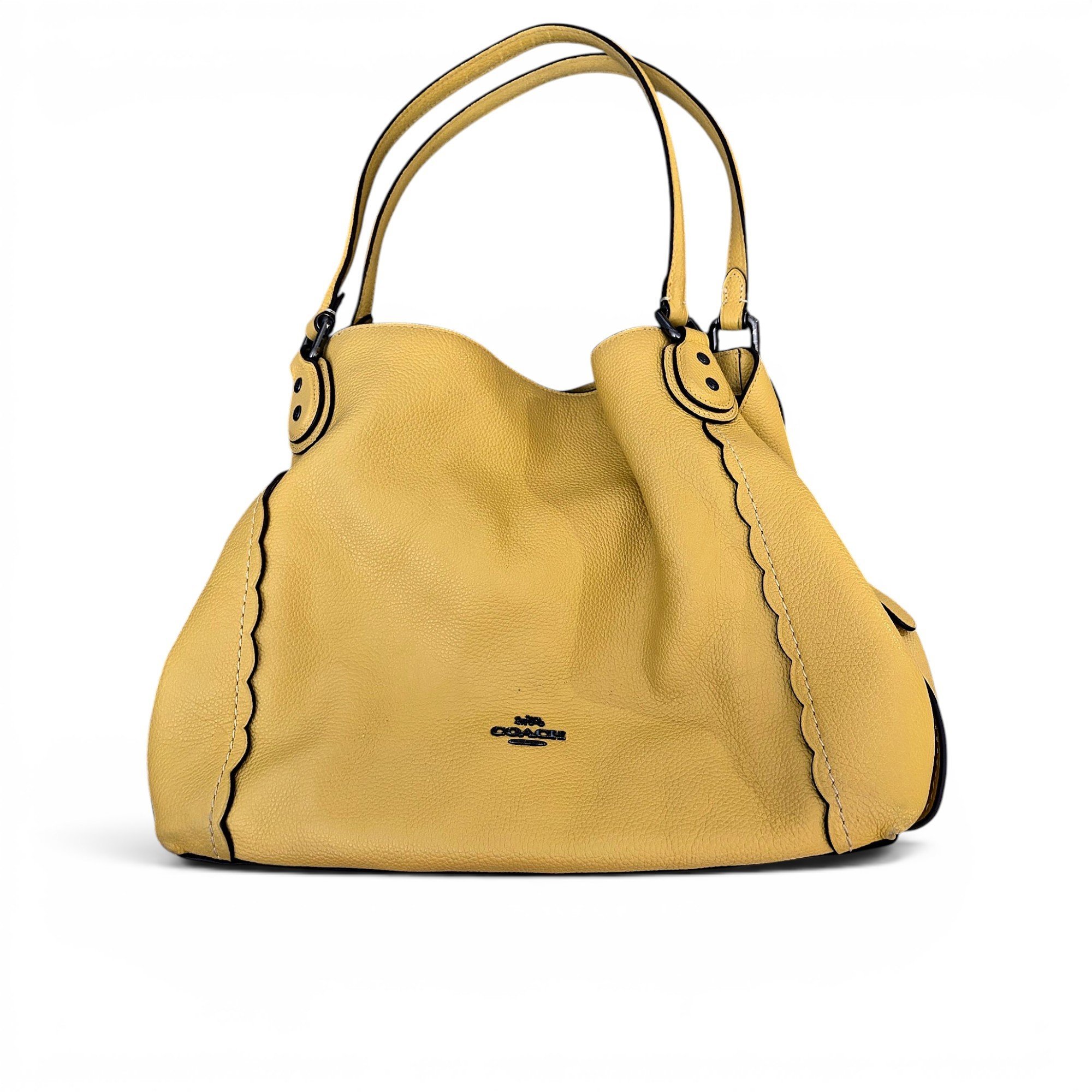 Edie leather satchel
