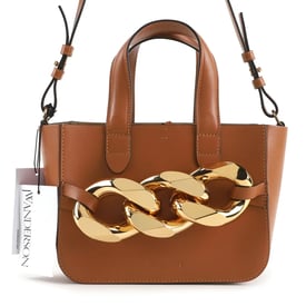 JW Anderson Chain leather handbag