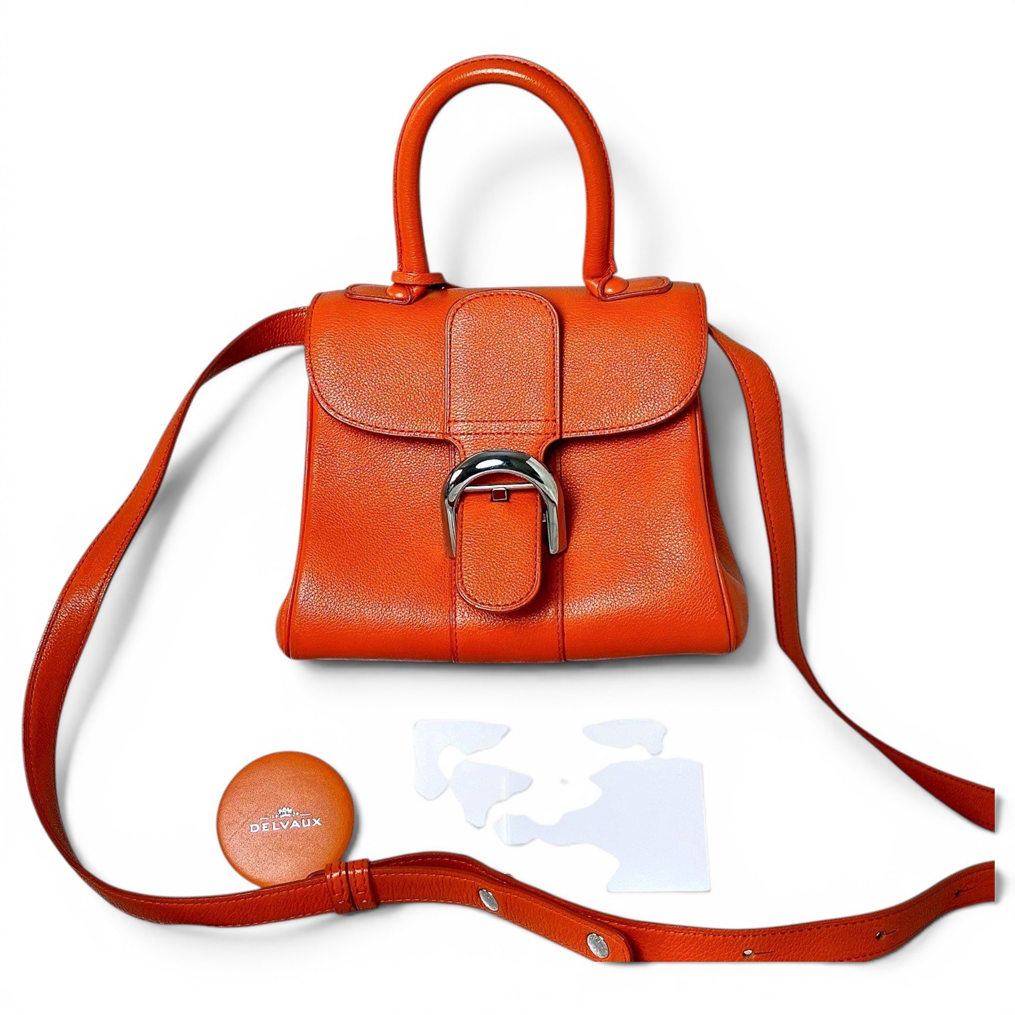 Brillant leather handbag