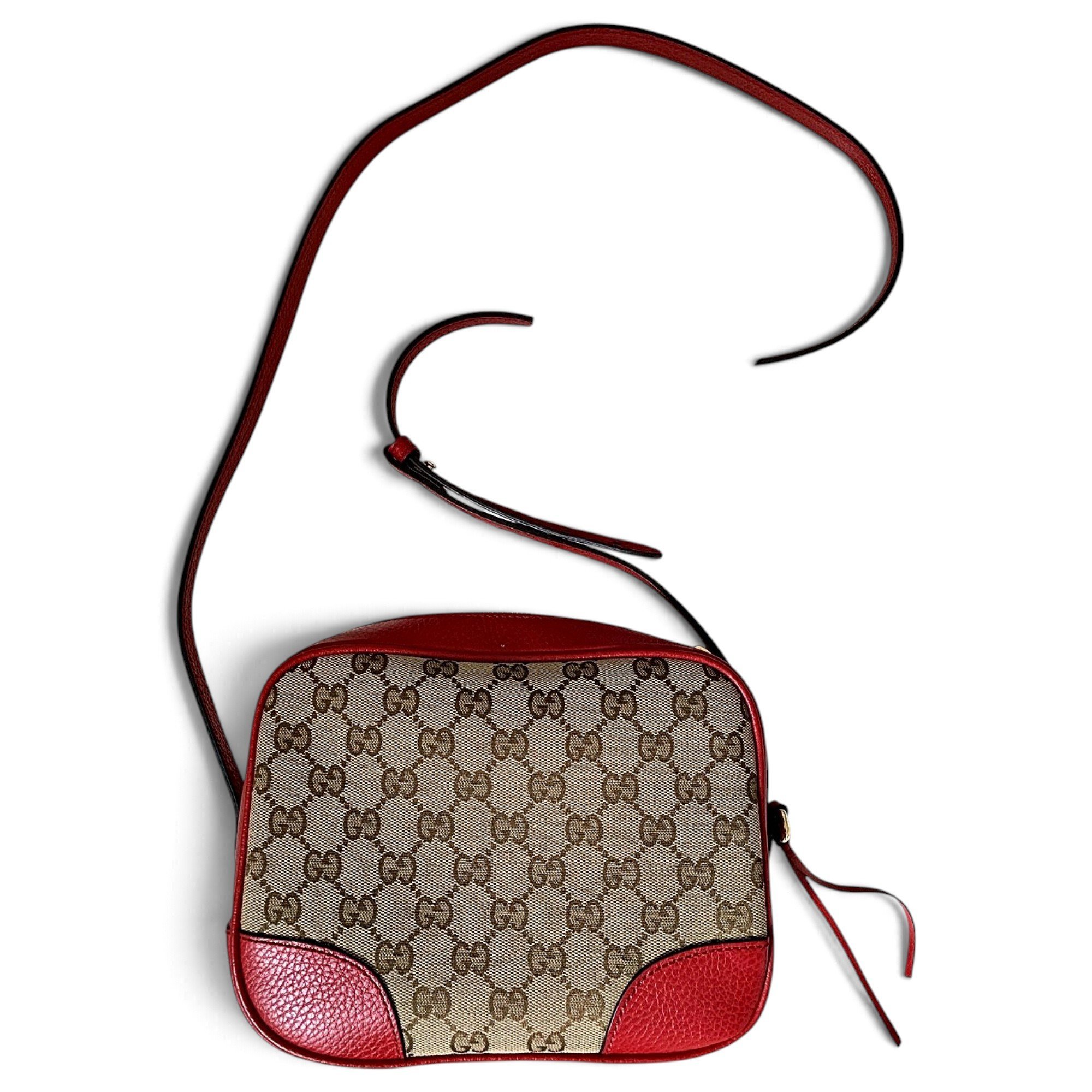 Ophidia leather crossbody bag