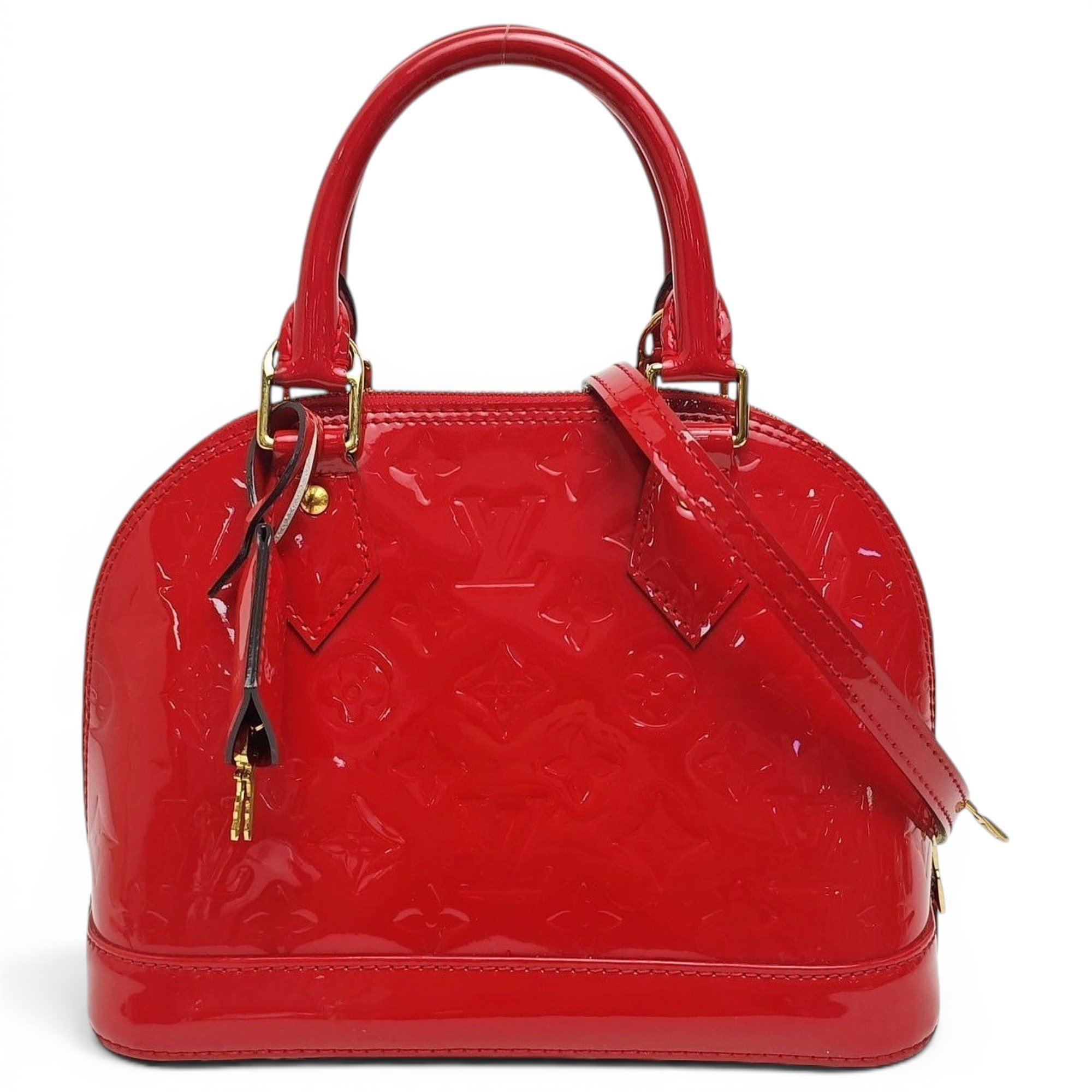 Alma patent leather handbag