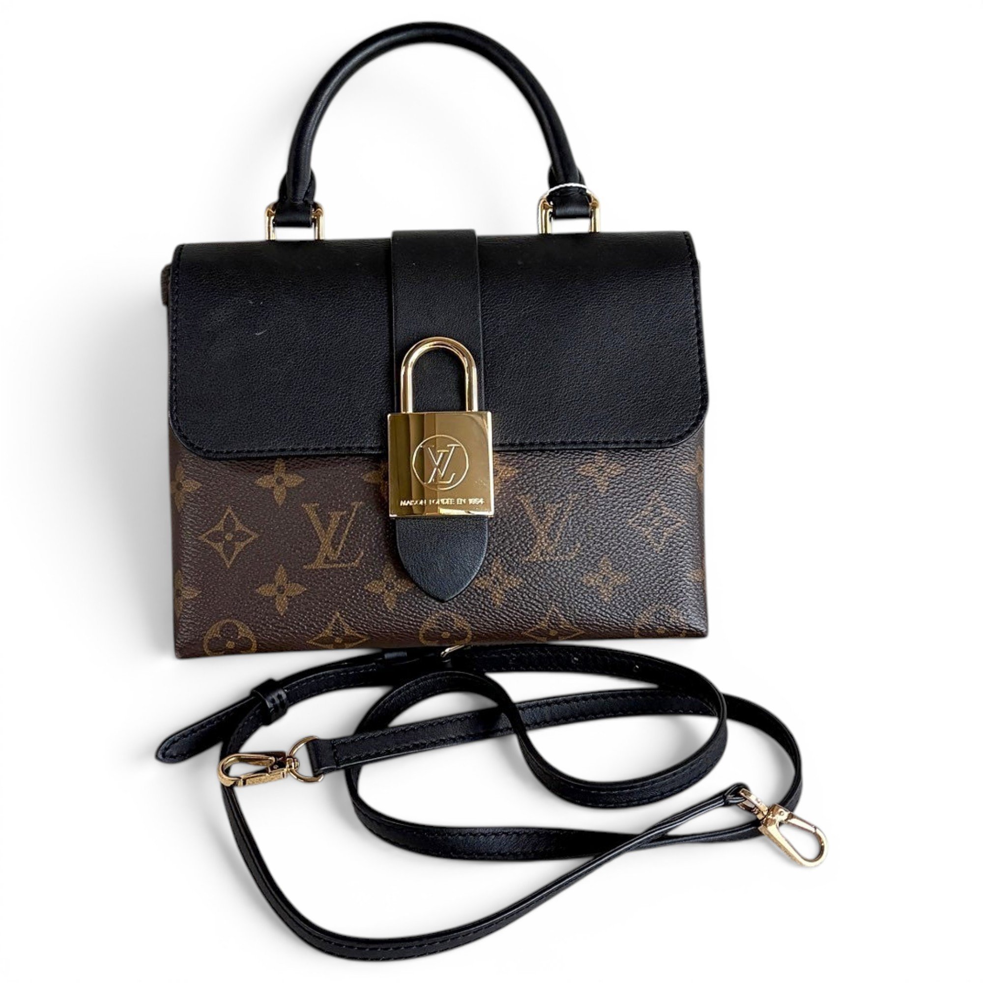 Louis Vuitton Locky BB leather handbag