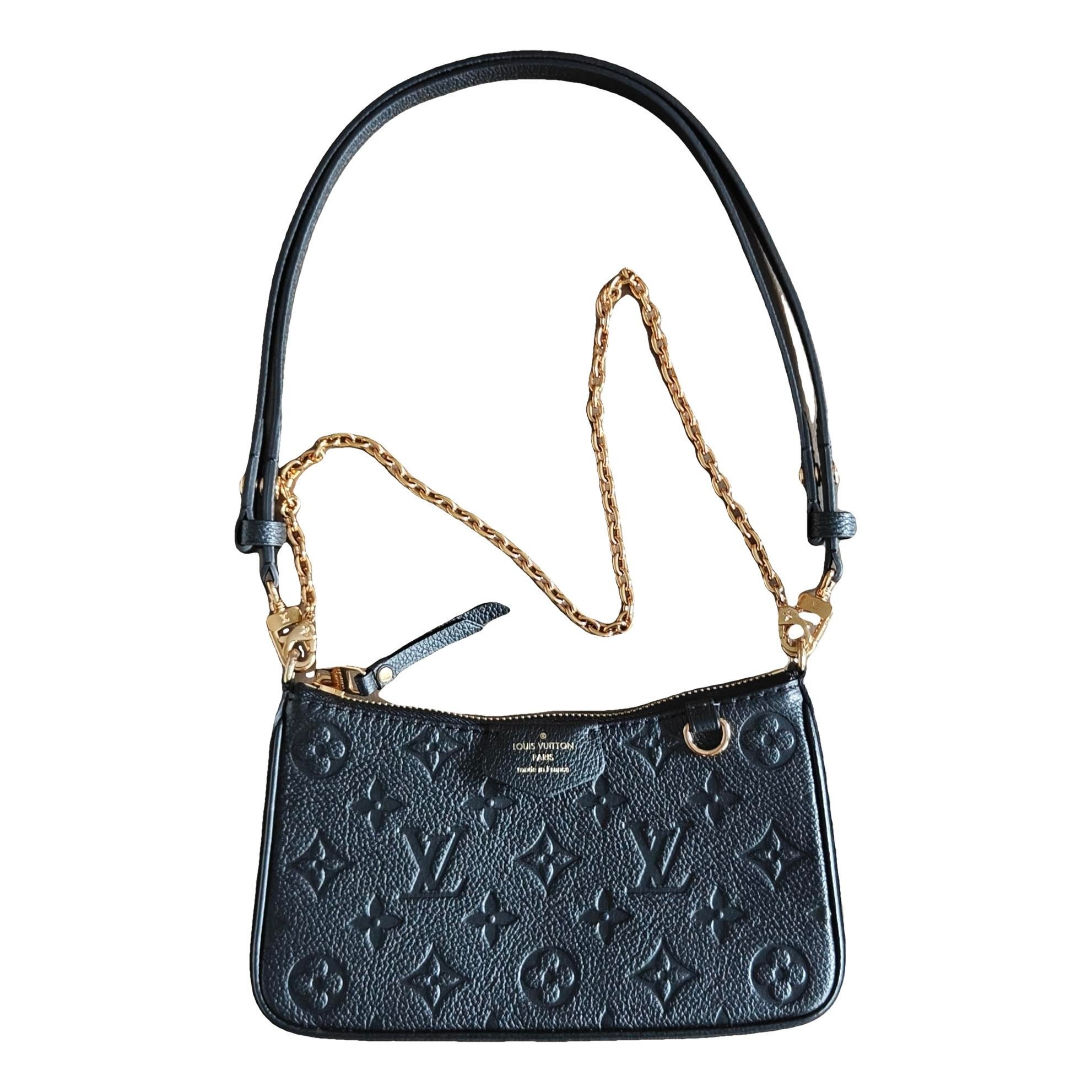 Easy Pouch On Strap leather handbag