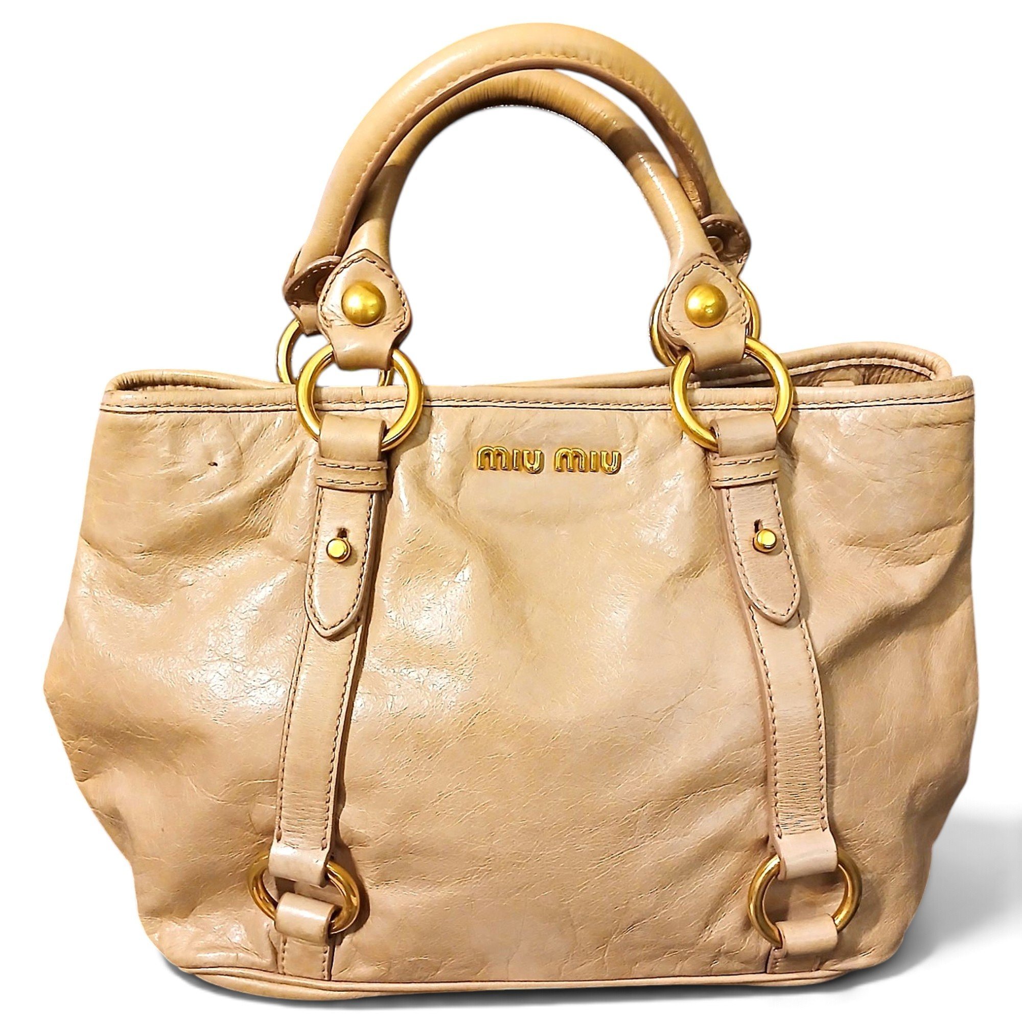 Vitello leather handbag