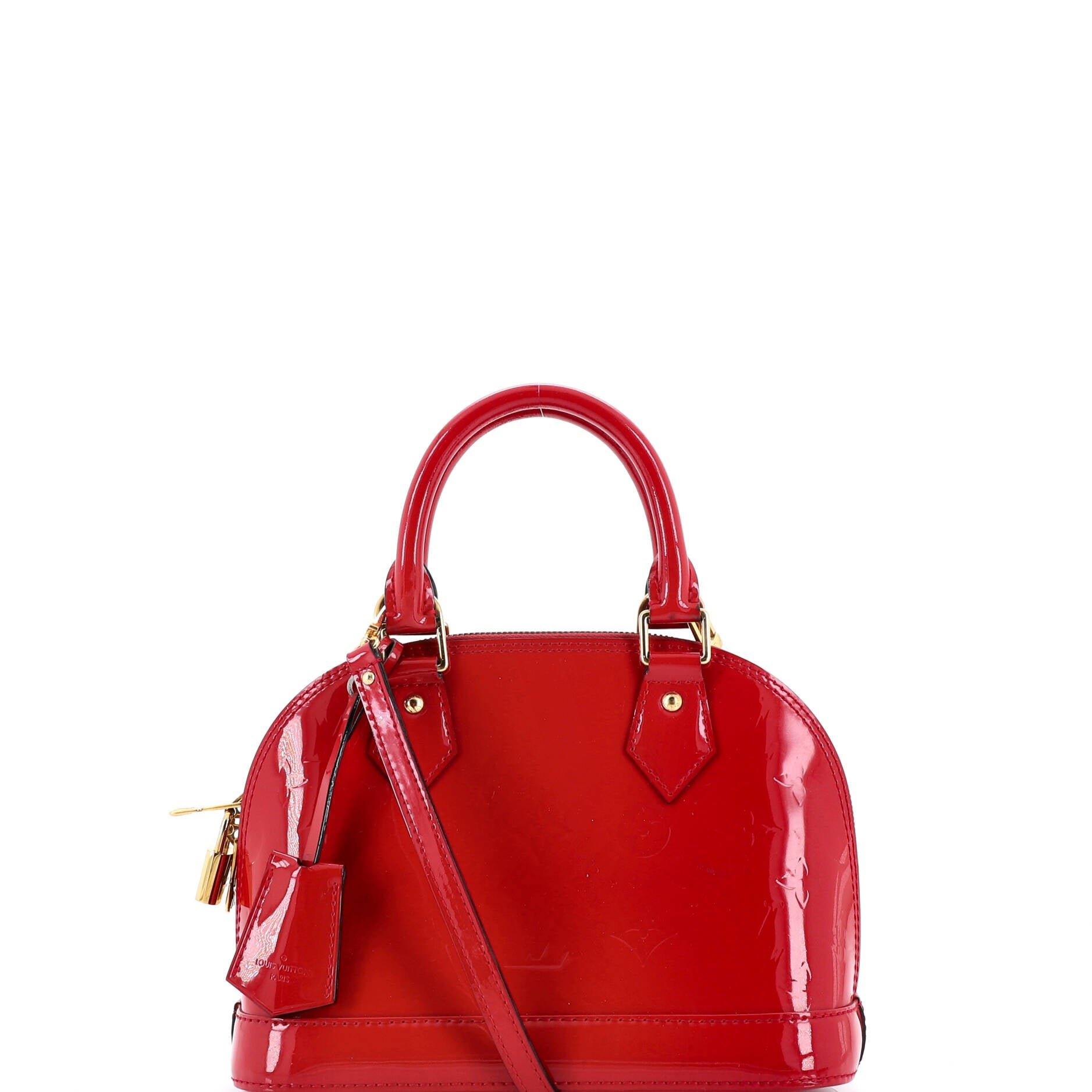 Louis Vuitton Alma Handbag Monogram Vernis BB