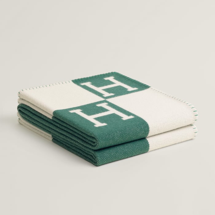 Vert Cèdre Avalon Throw Blanket