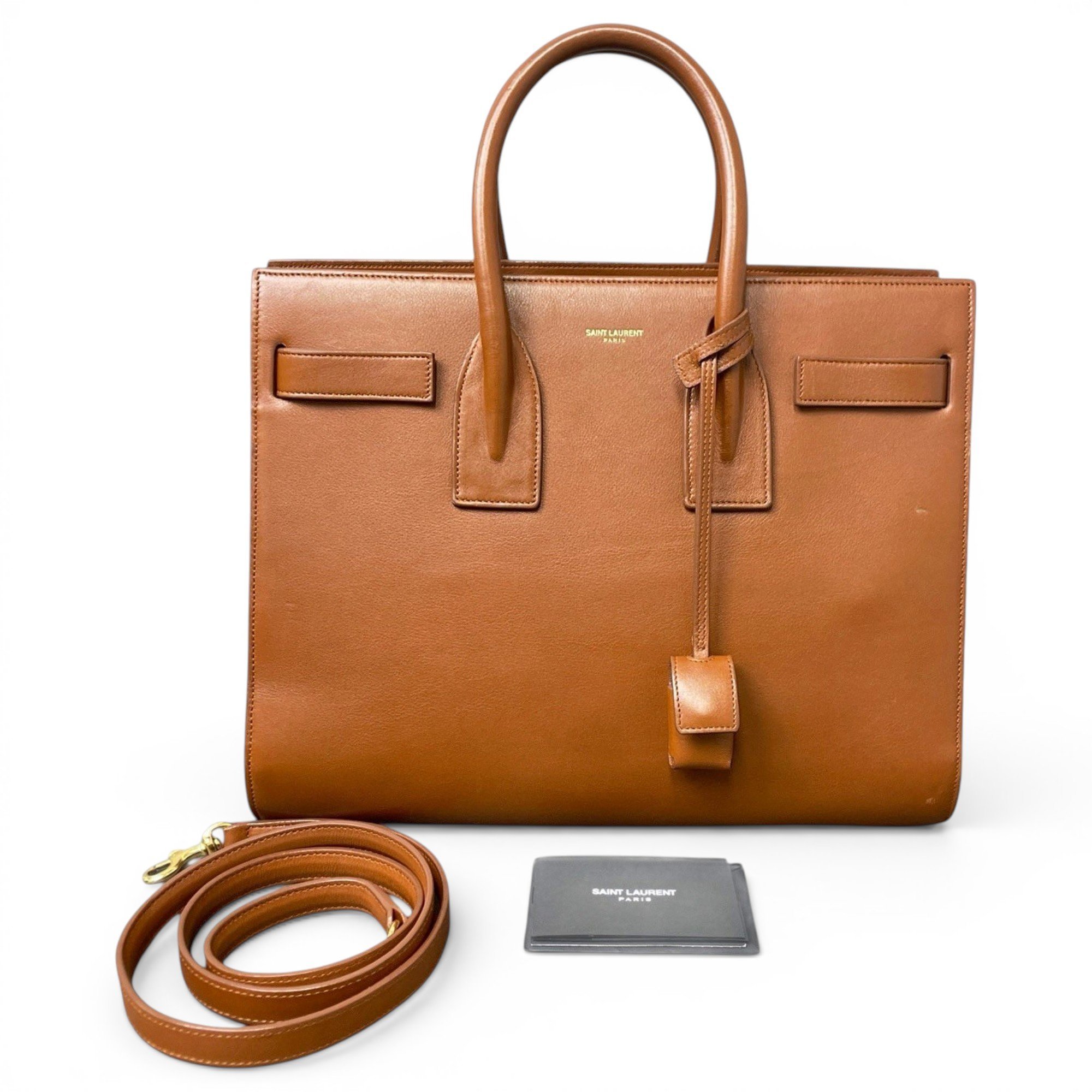 Sac de Jour leather tote