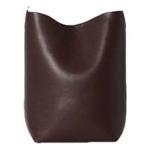 The Row Park N/S leather tote