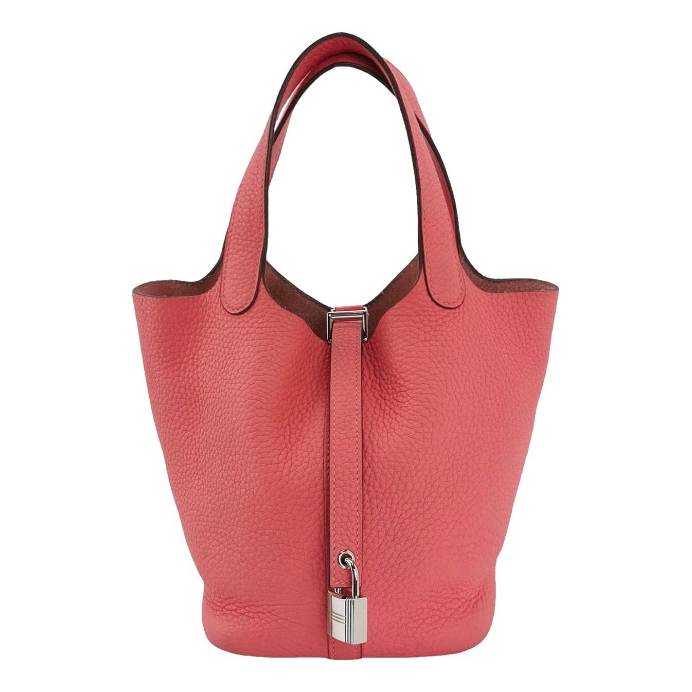 Picotin leather handbag