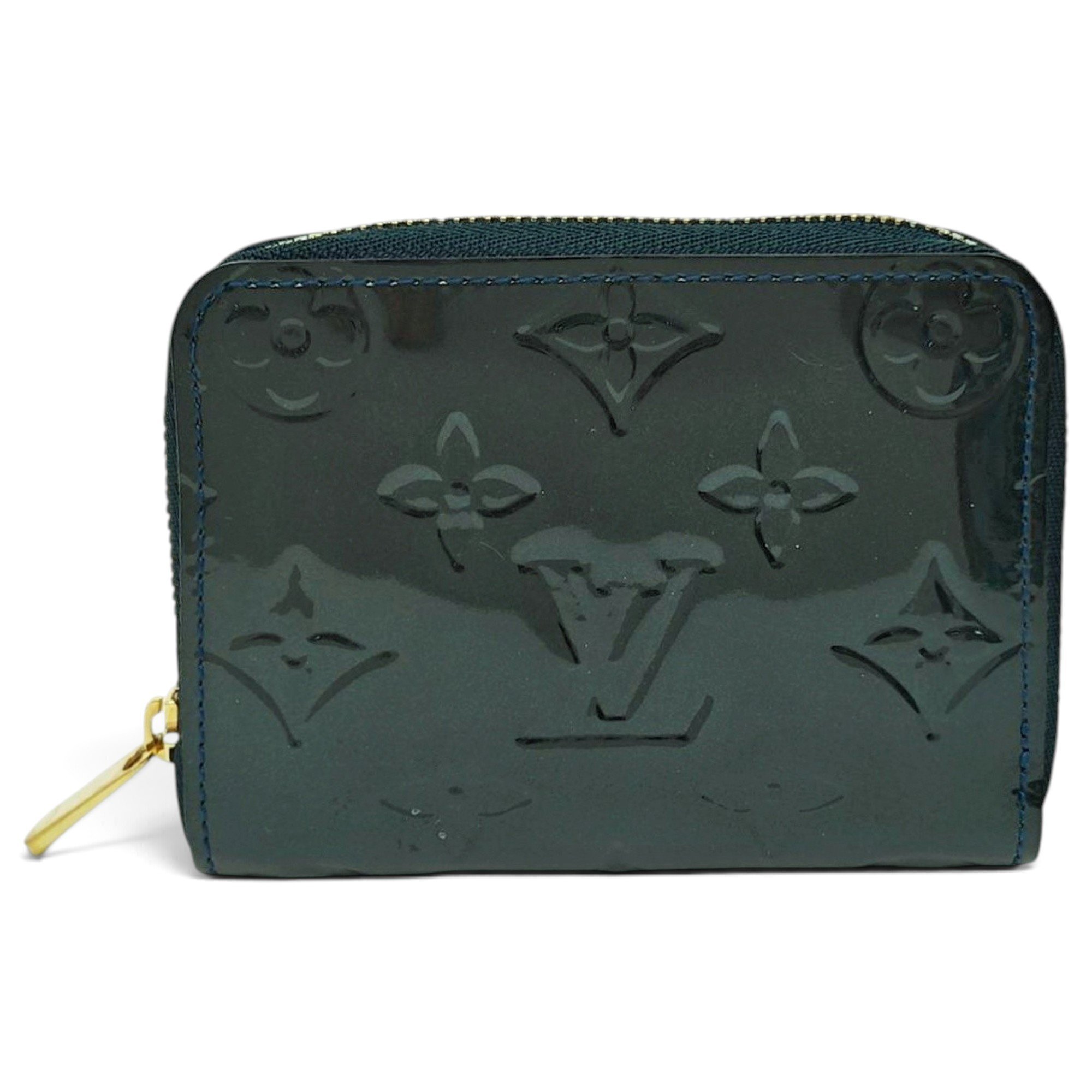 Patent leather handbag