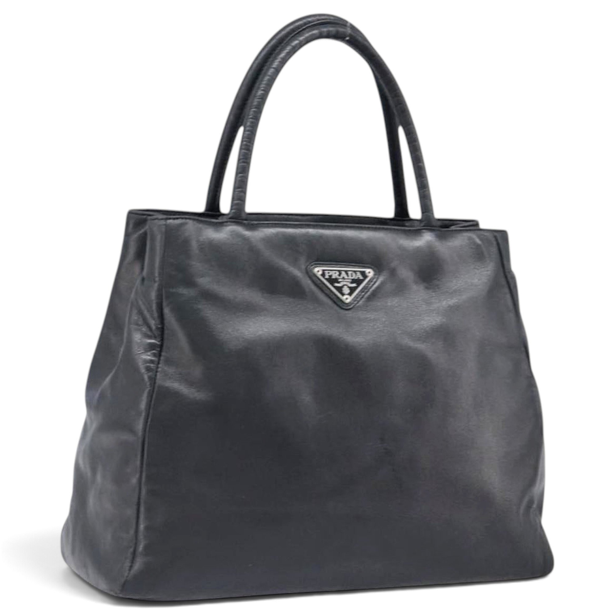 Leather handbag