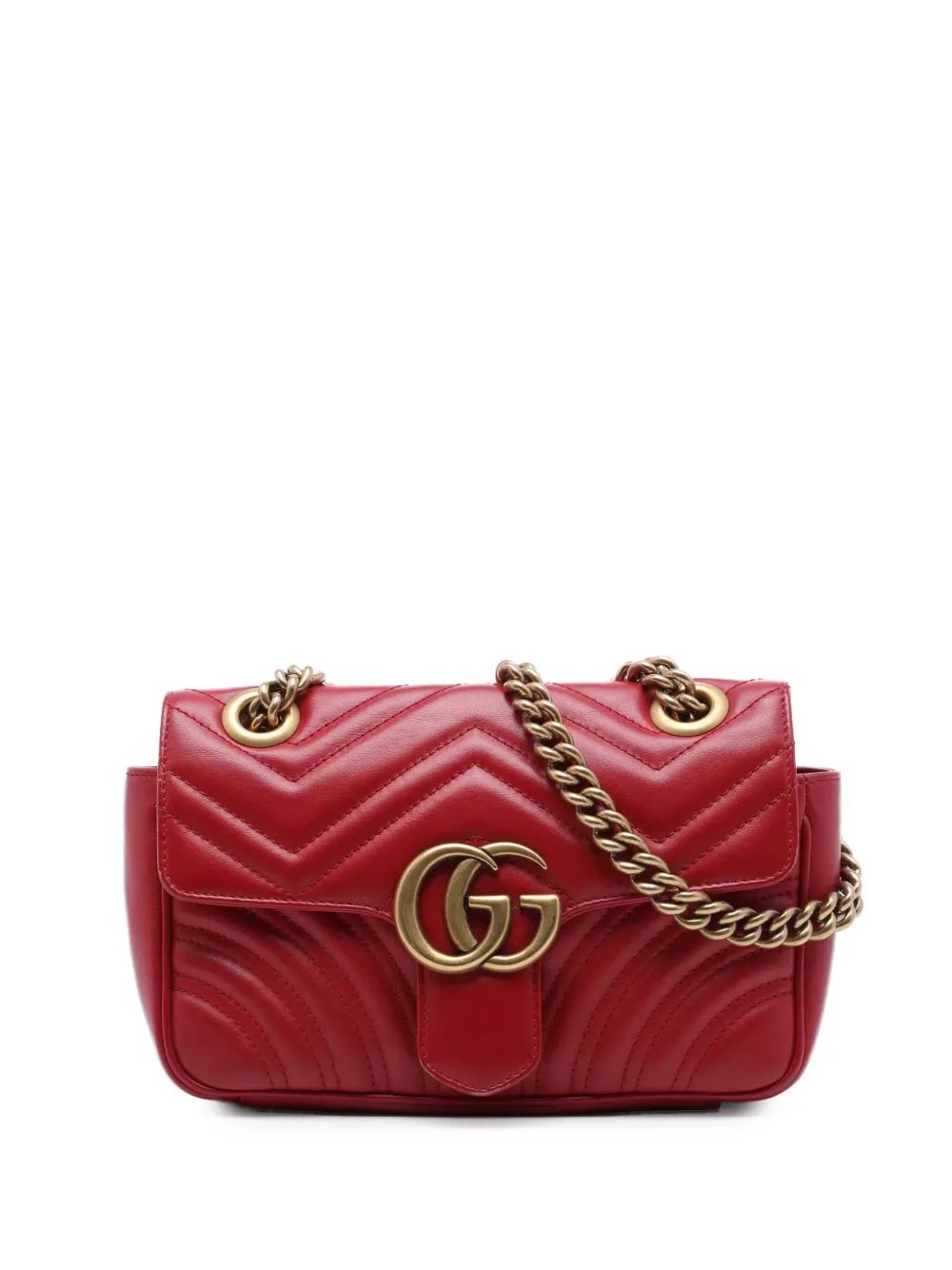 2016-2026 Small GG Marmont Matelasse Calfskin shoulder bag