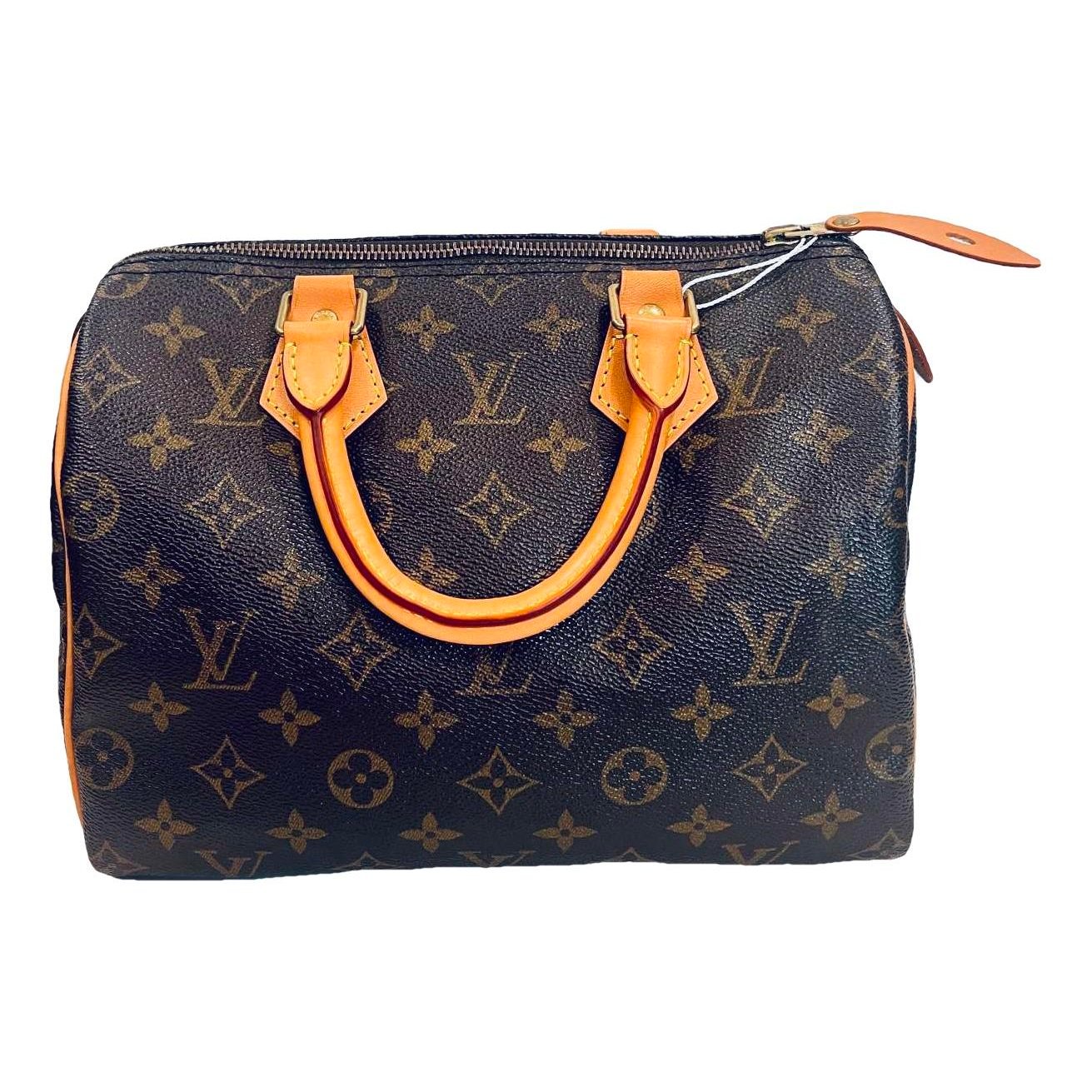 Speedy leather handbag