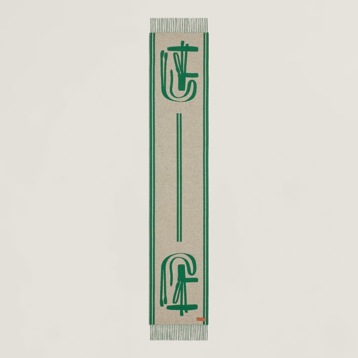 Petite Casaque Lettres Equestres 머플러