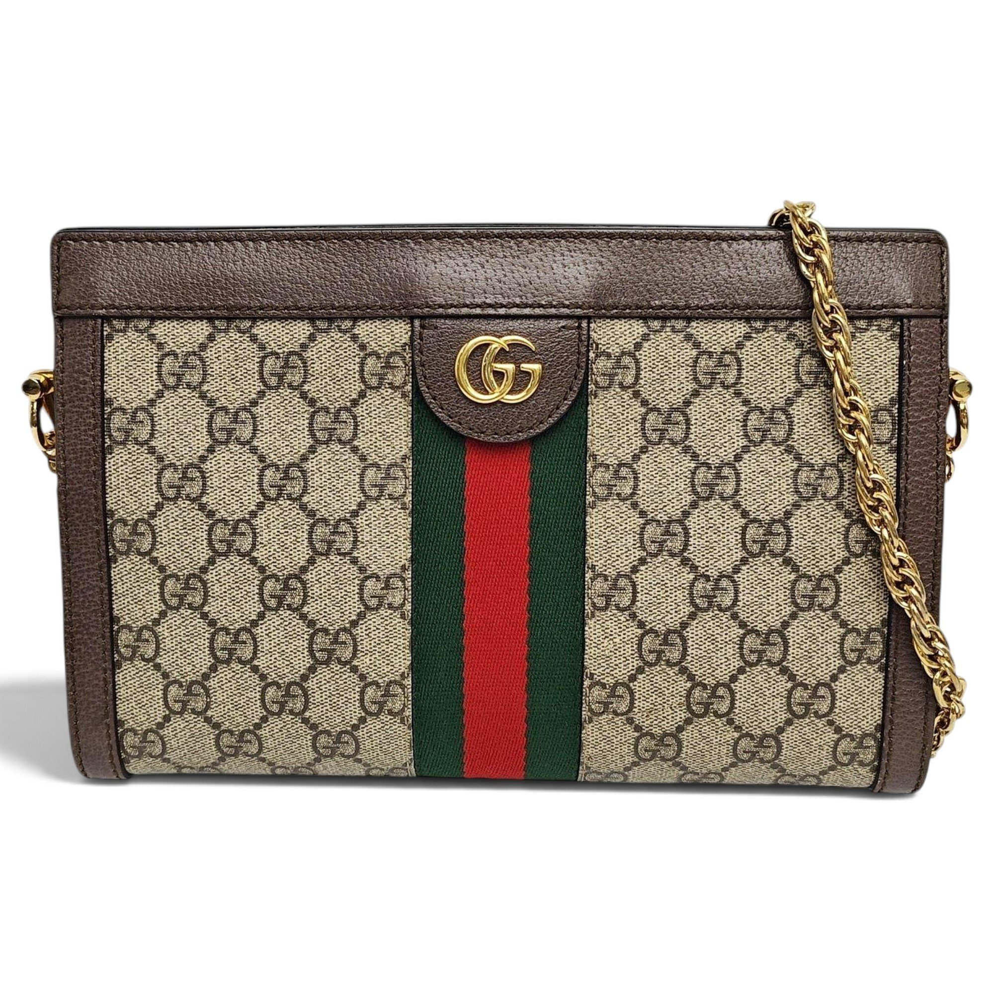Ophidia leather handbag