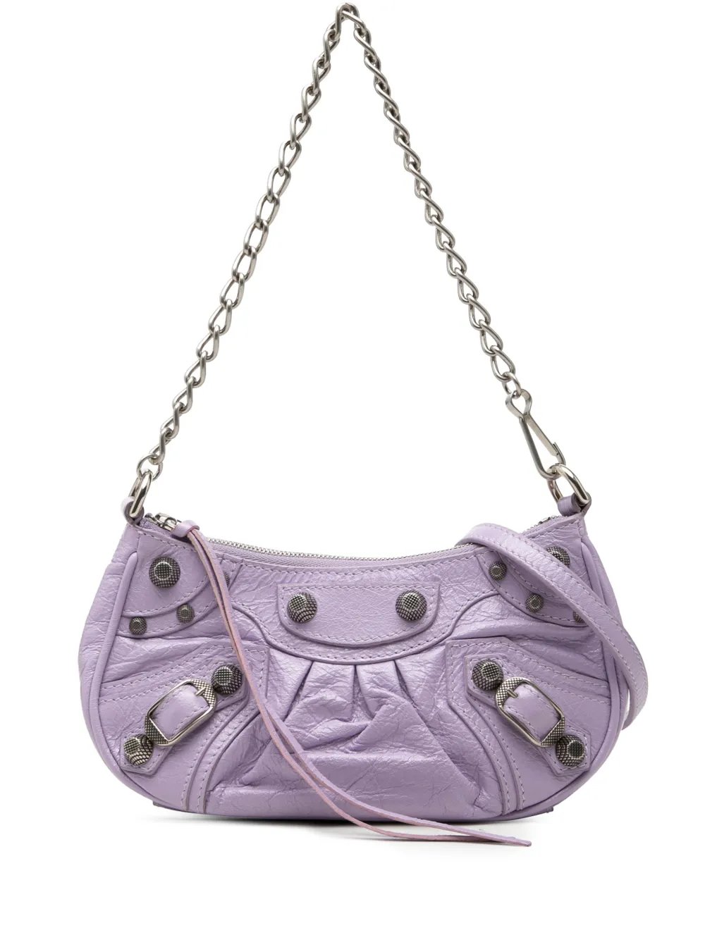 2022 Mini Embossed Leather Motocross Le Cagole satchel