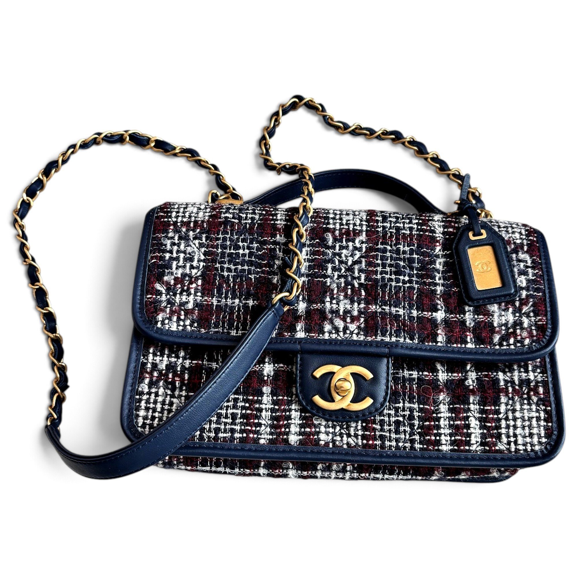 Tweed handbag