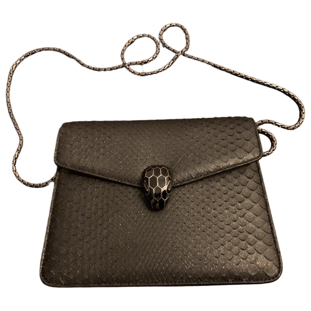 Bvlgari Serpenti leather handbag