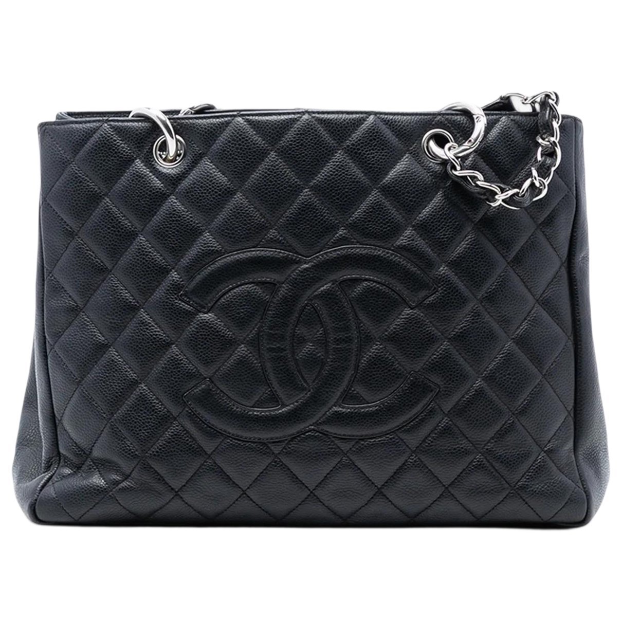 Grand shopping leather bag