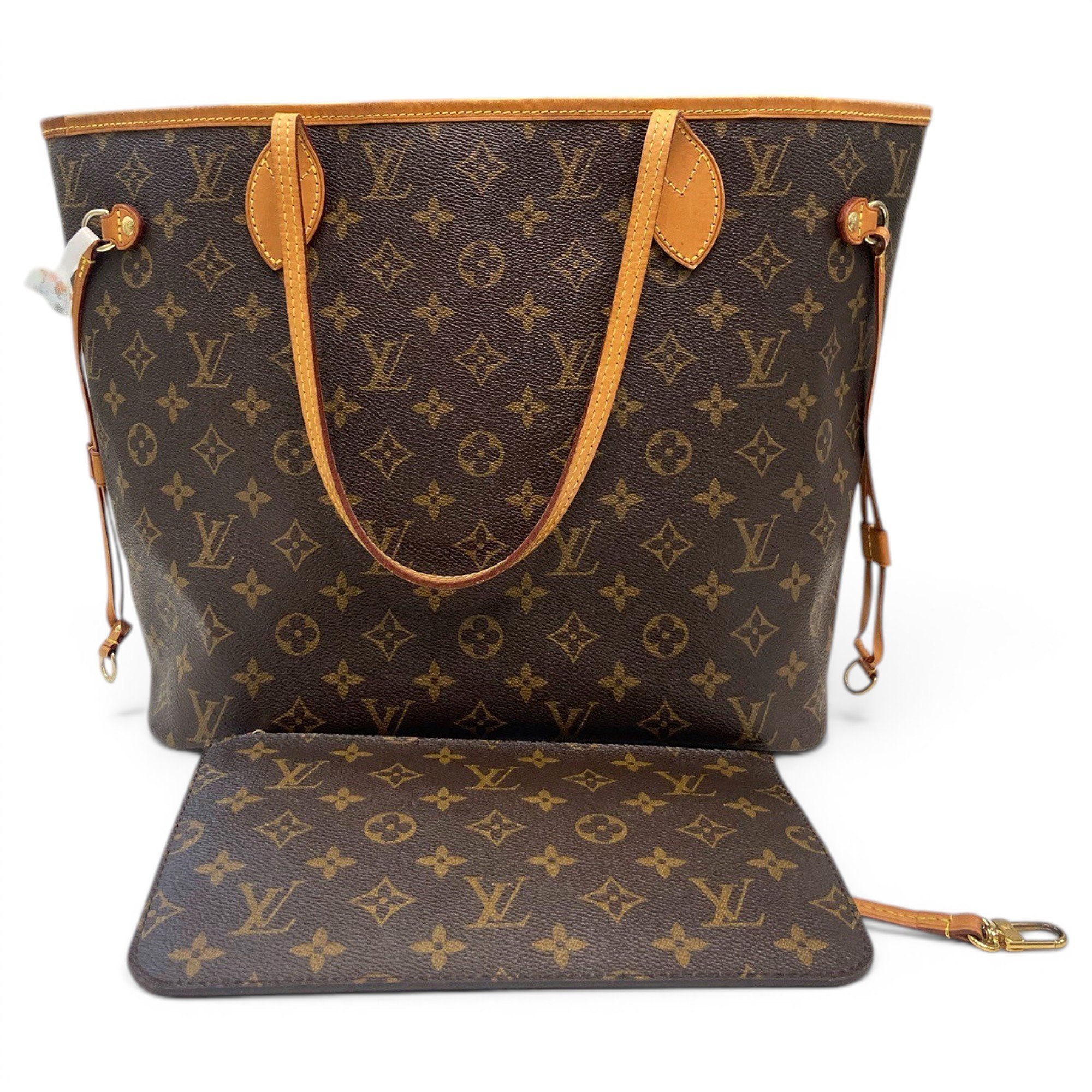 Neverfull leather handbag