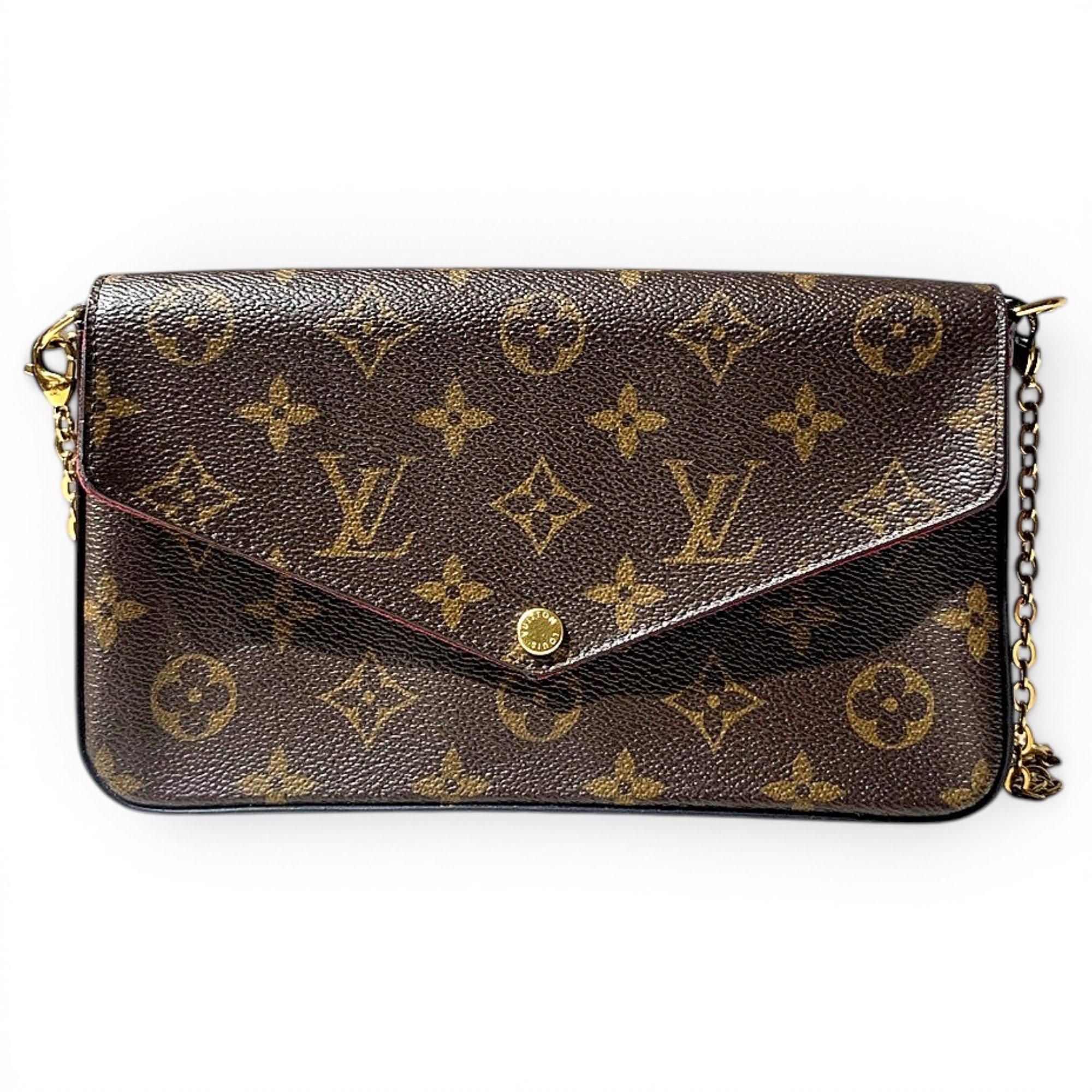 Louis Vuitton Félicie leather crossbody bag