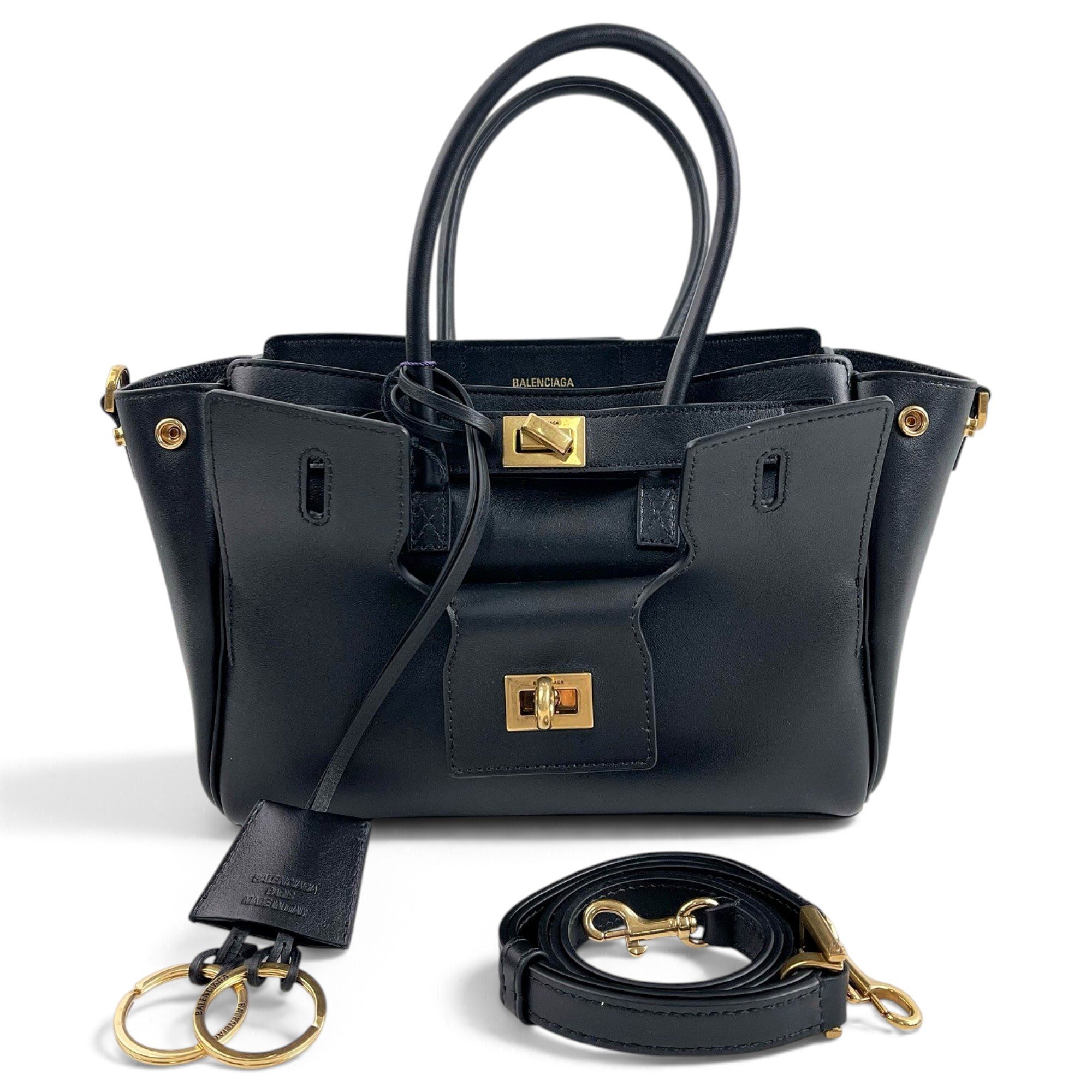 Carry All Bel Air leather handbag