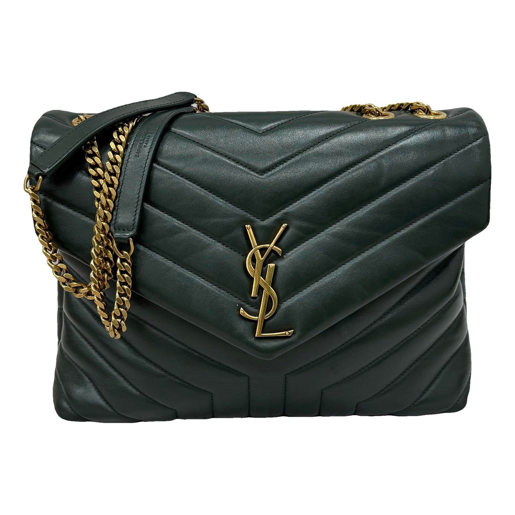 Loulou leather handbag