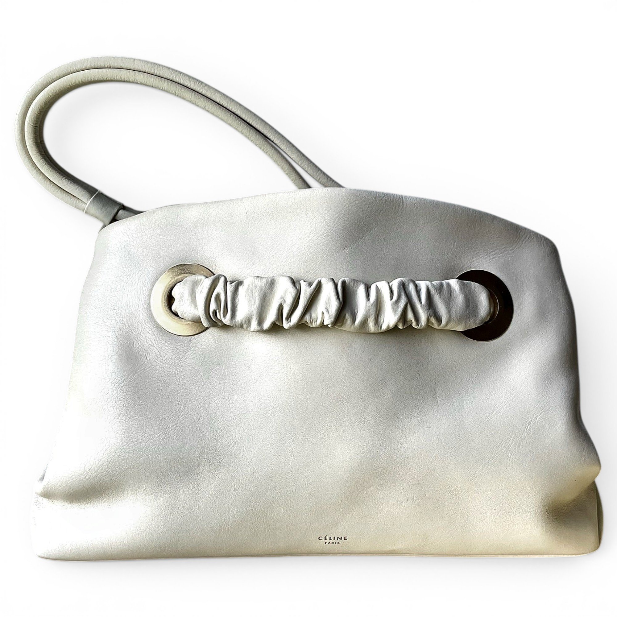 Tassels leather handbag