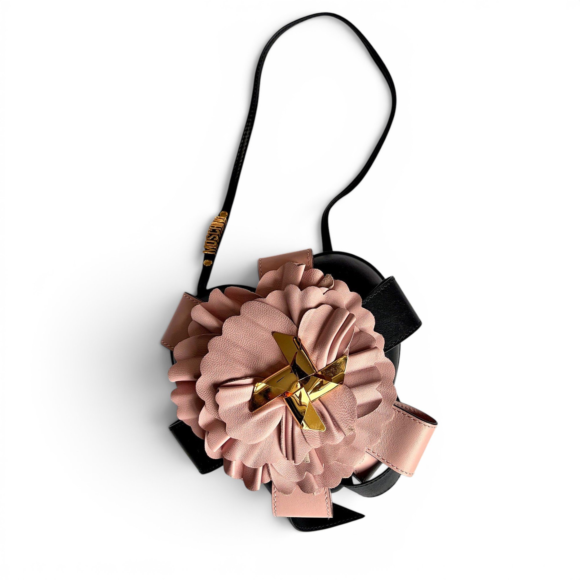 Leather crossbody bag