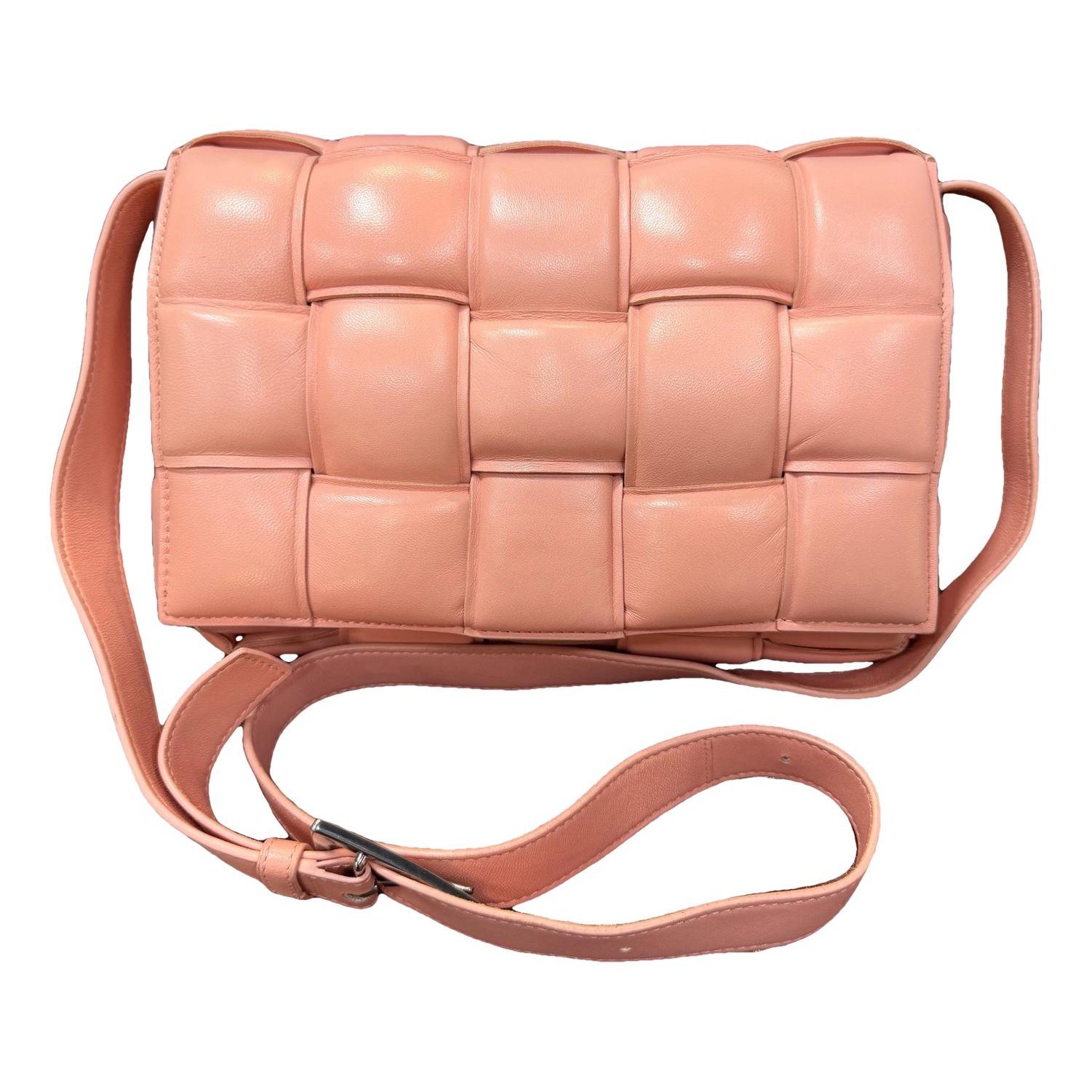 Cassette Padded leather handbag