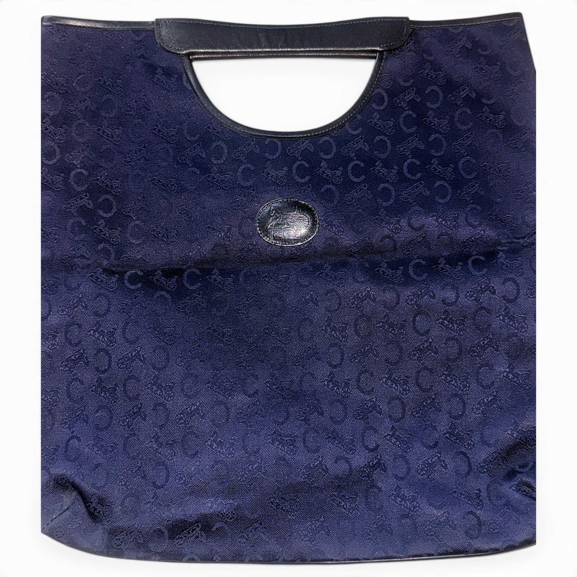 Leather tote