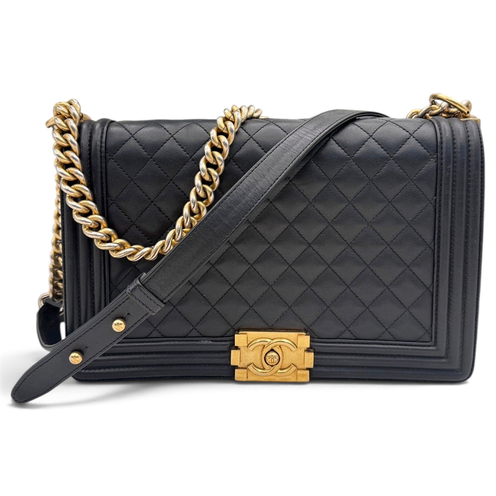 Boy leather handbag