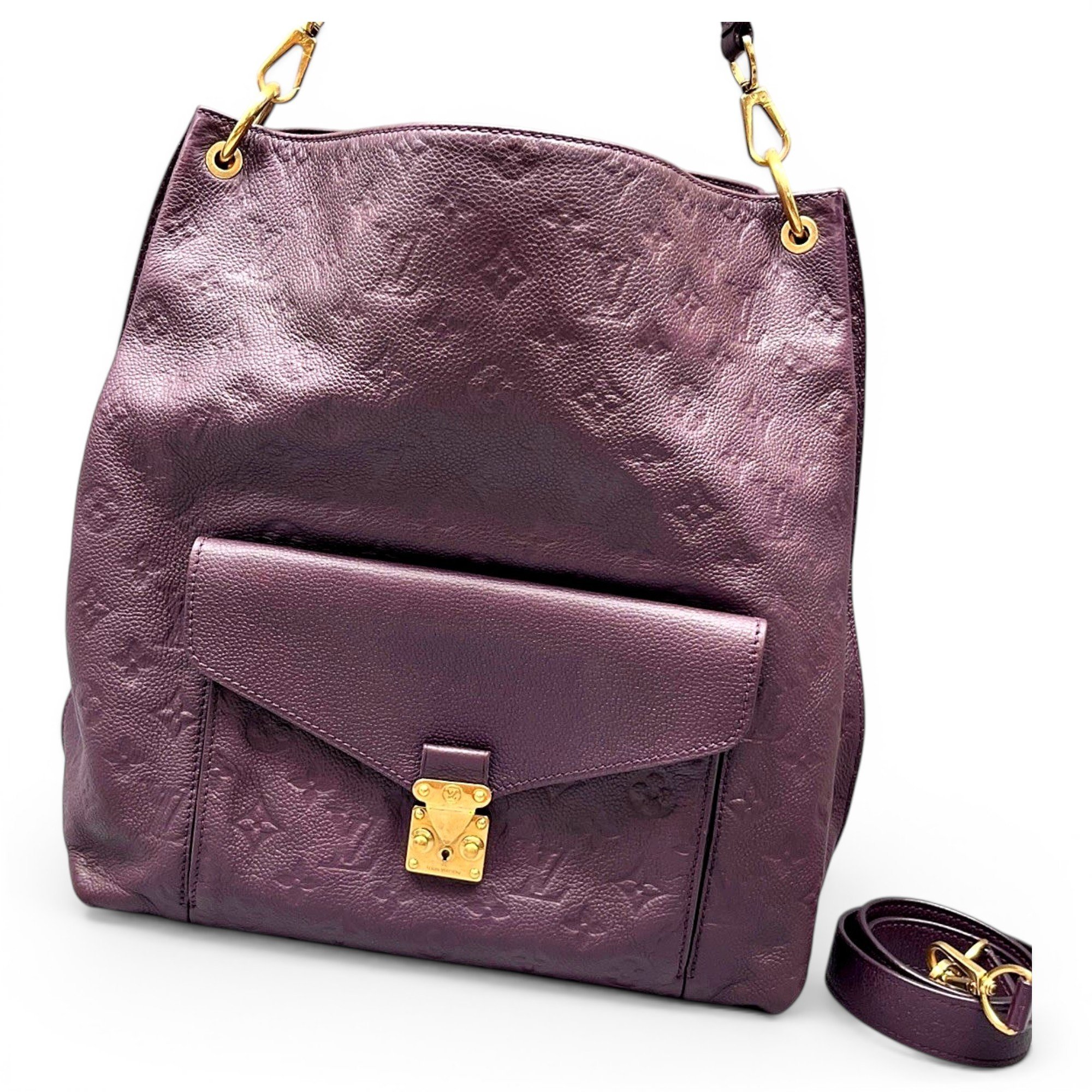 Metis Hobo leather handbag