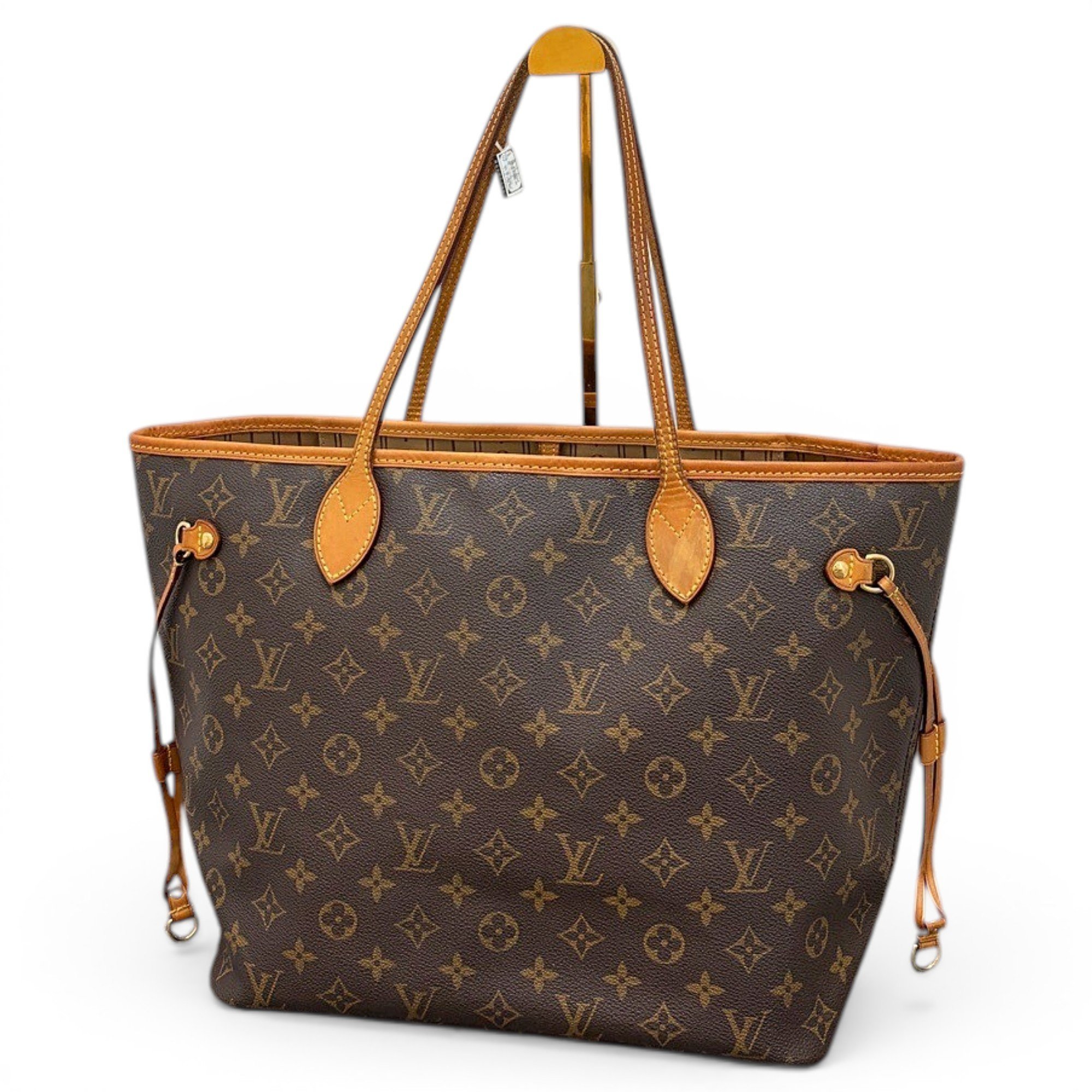 Neverfull leather tote