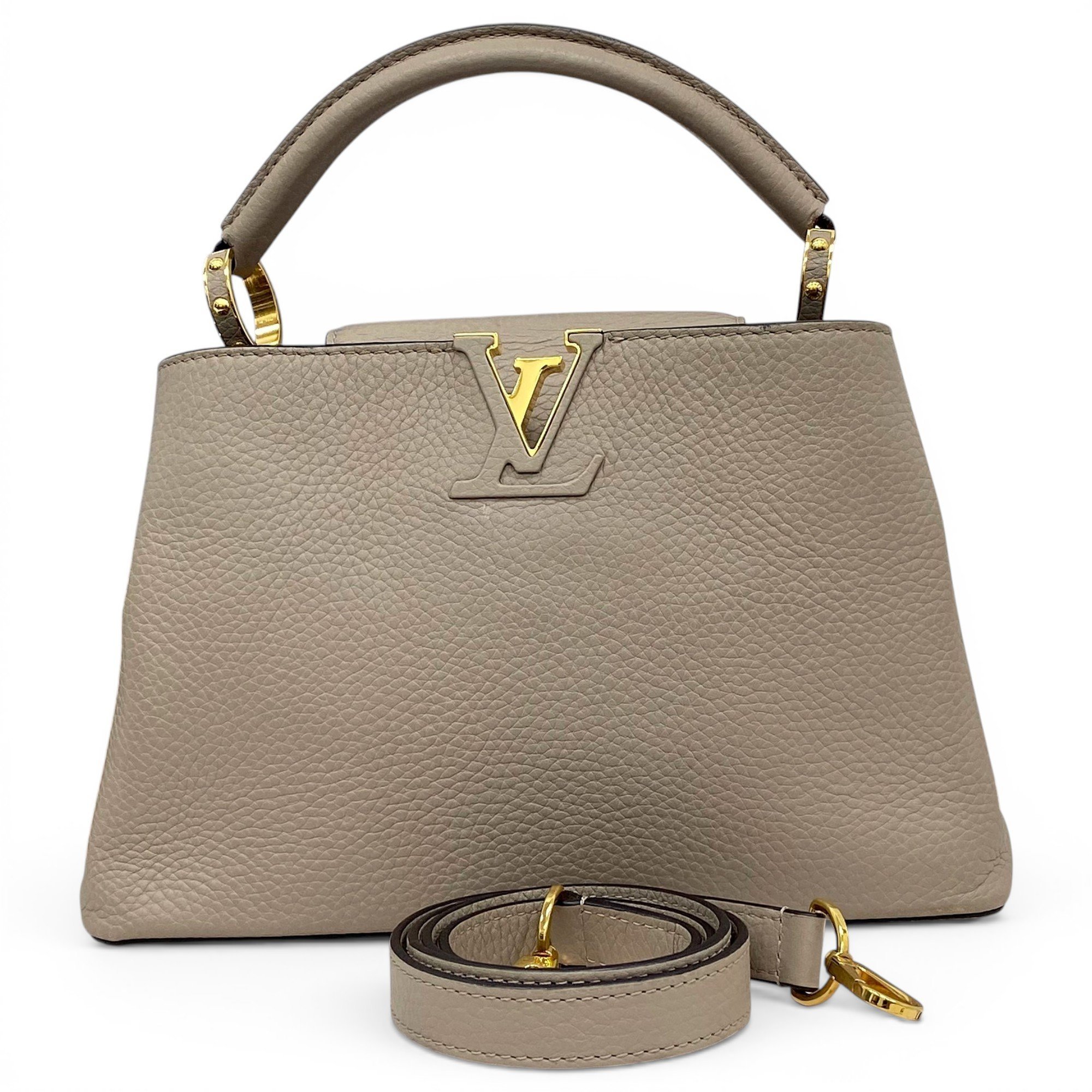 Capucines leather handbag