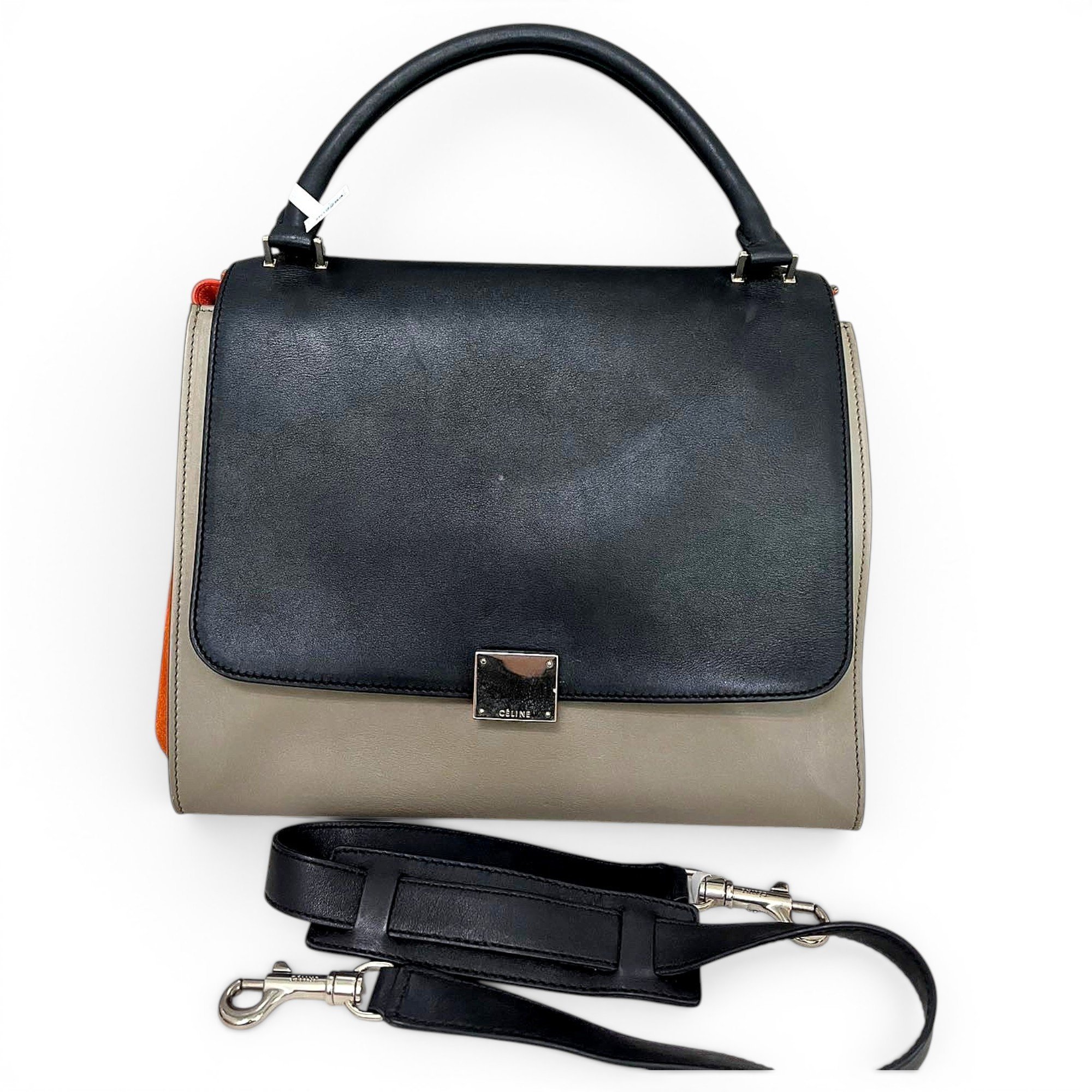 Leather handbag