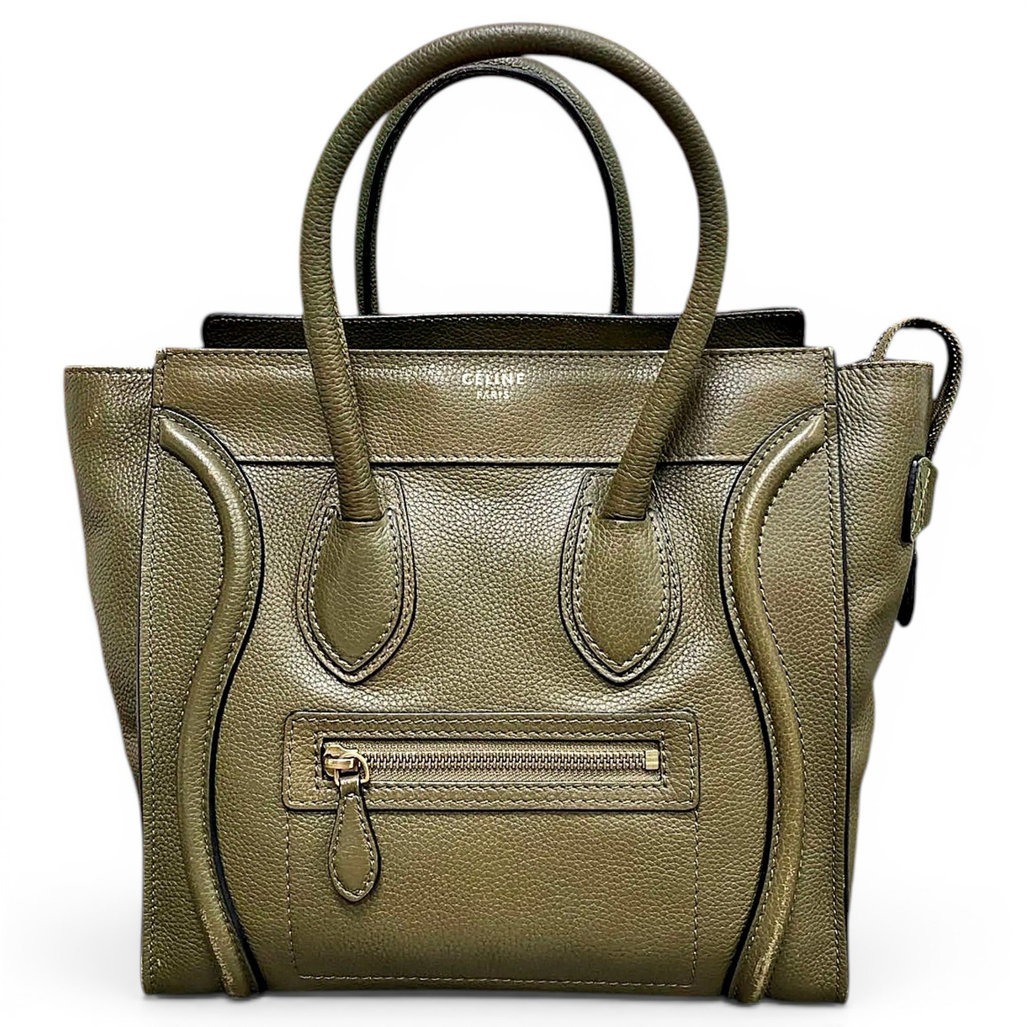 Luggage leather handbag